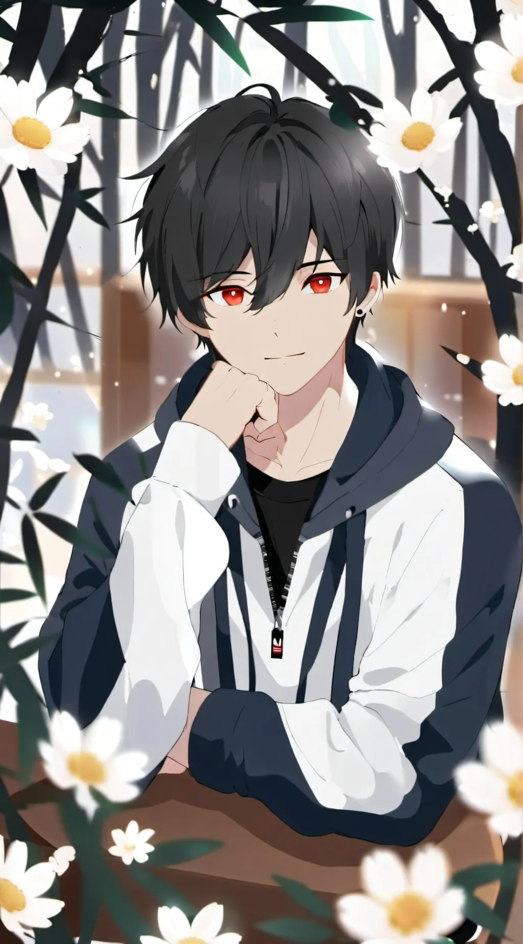 ai character: Boyfriend  background