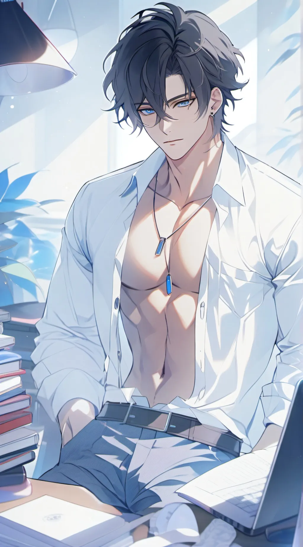 ai character: Kale ~ background