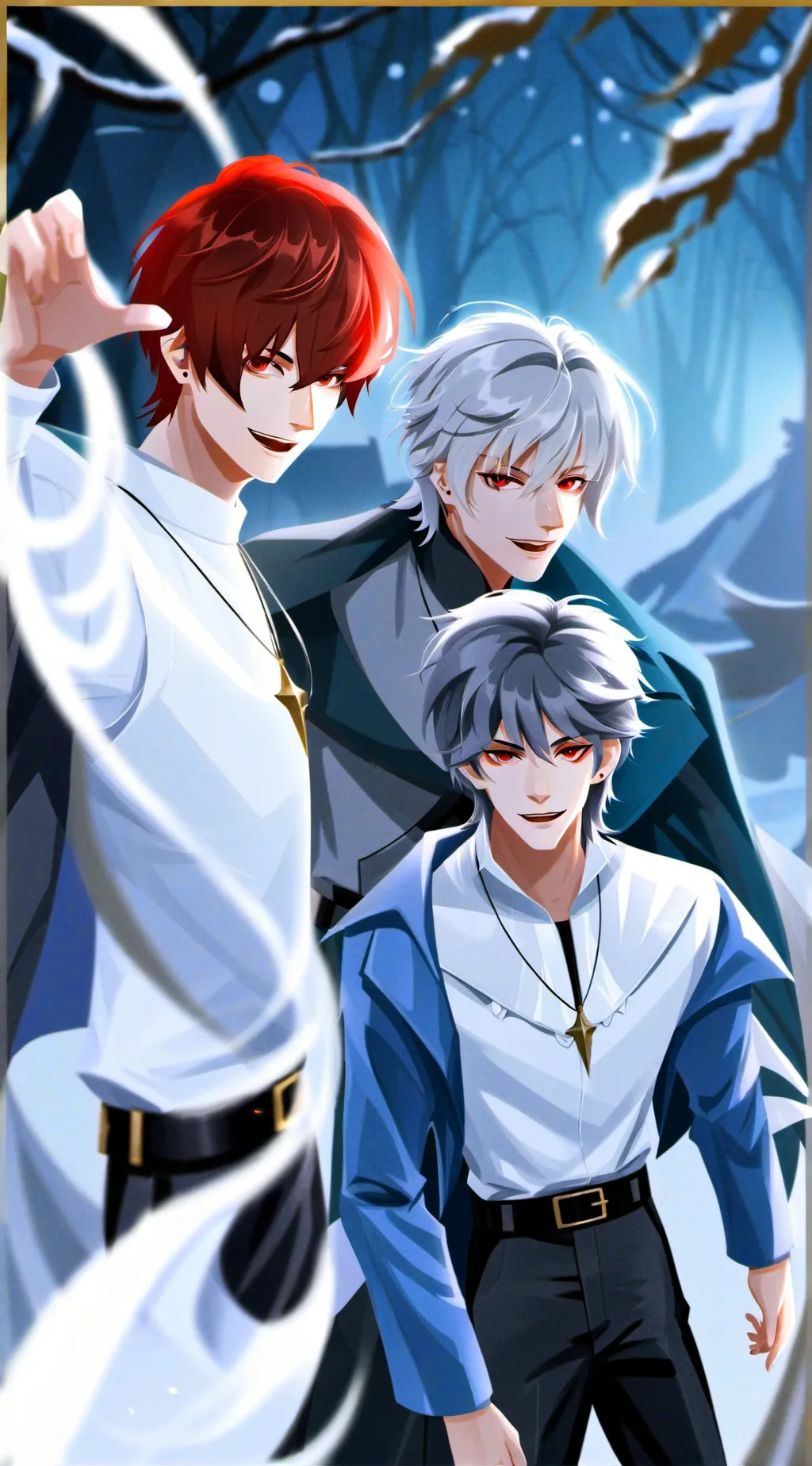 ai character: Jack,Mike,Vincent background