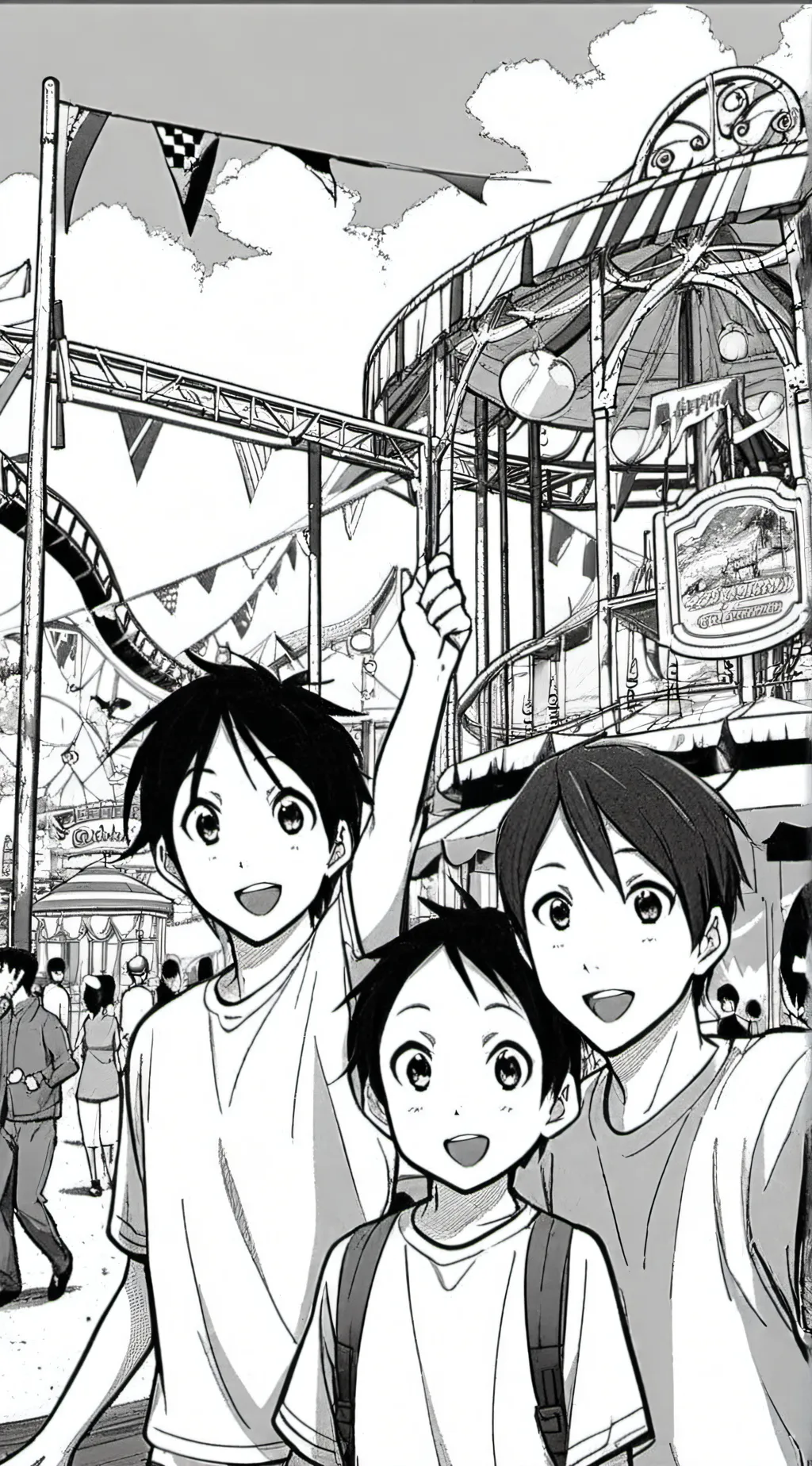 ai character: HH six flags background