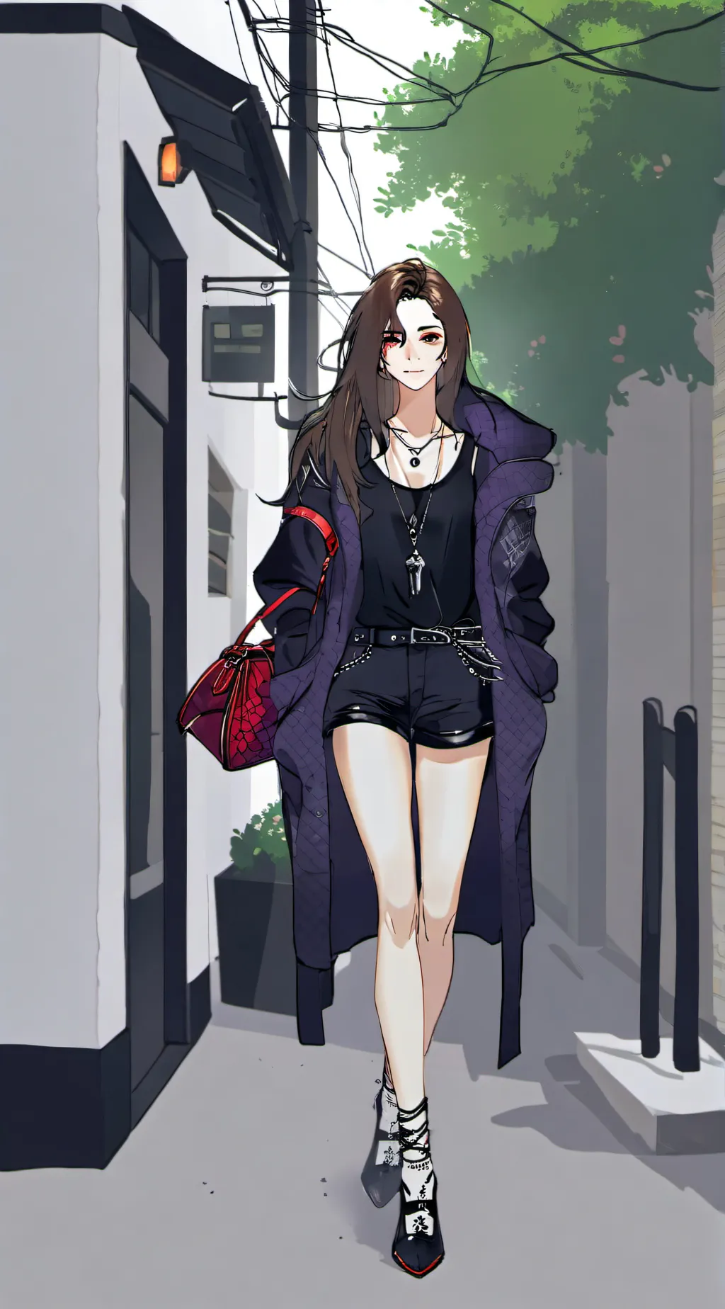 ai character: Chelsea background