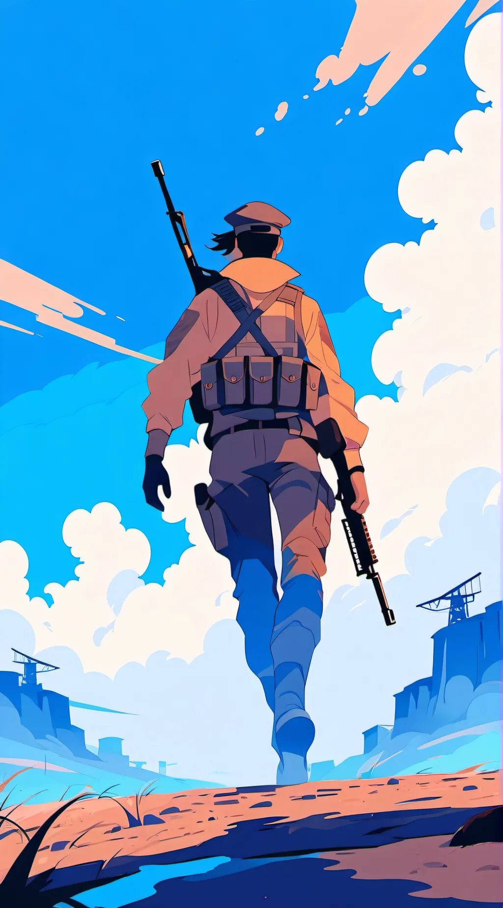 ai character: Gods vs Mortals background