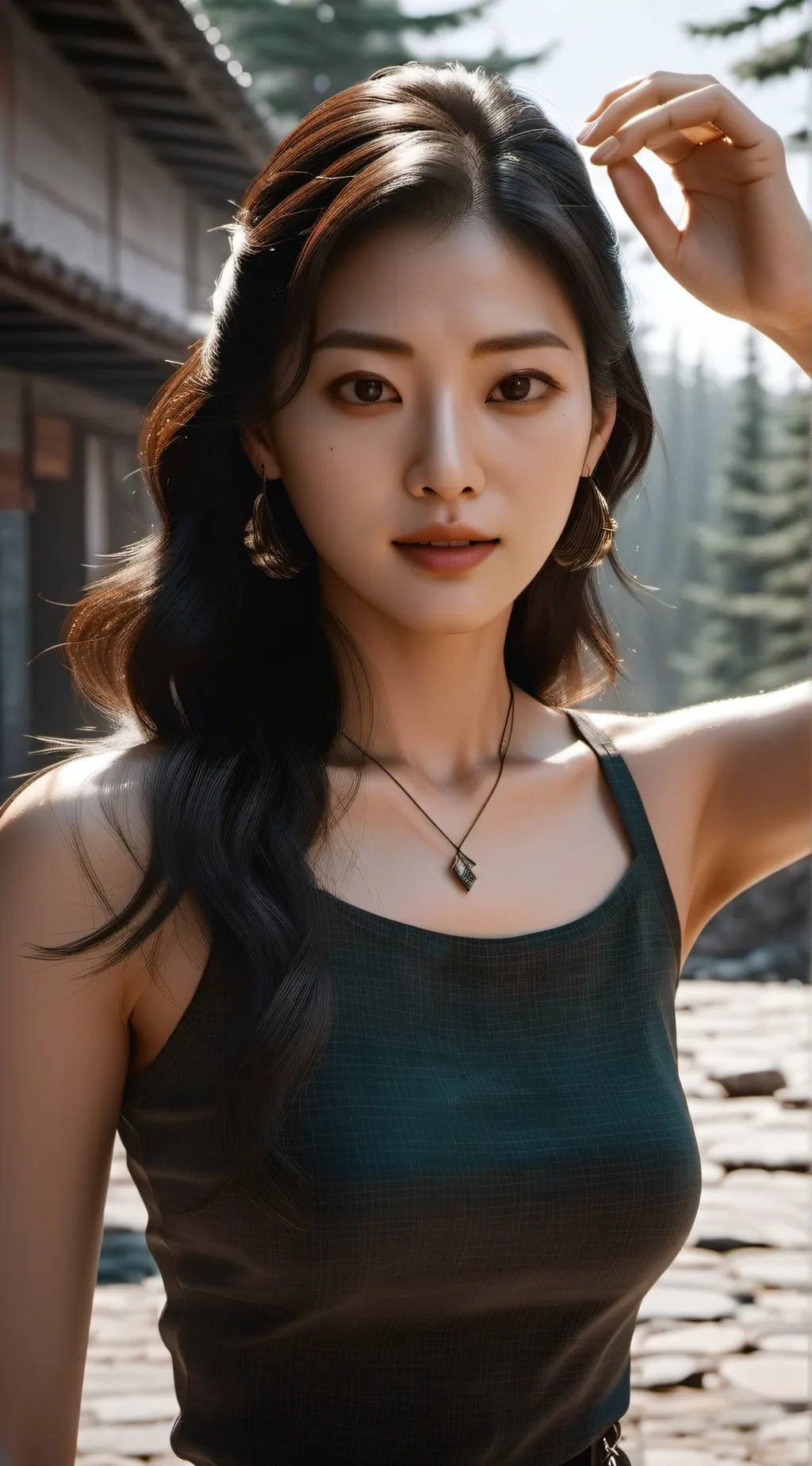 ai character: IM-JU-KYUNG background