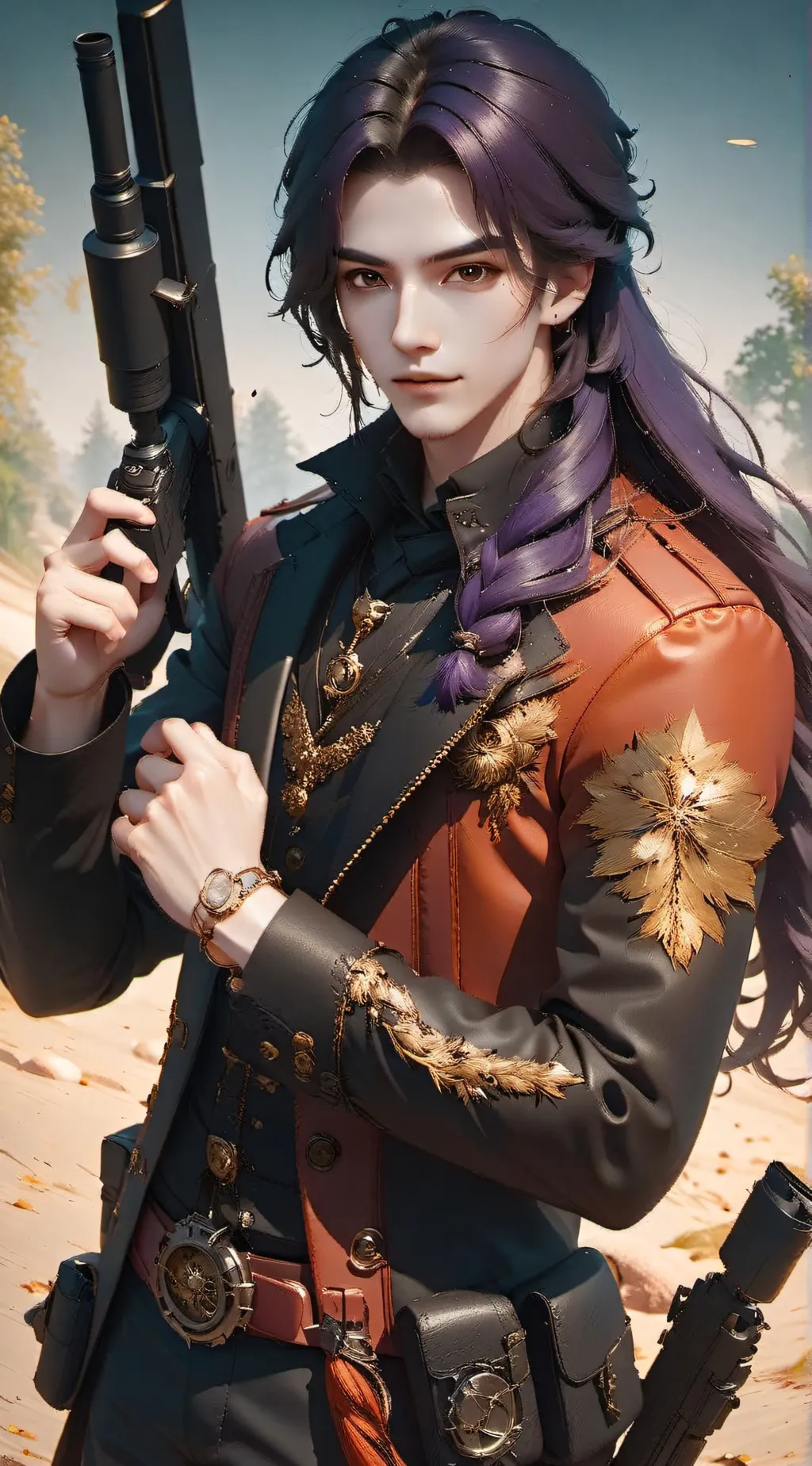 ai character: Nigel  background