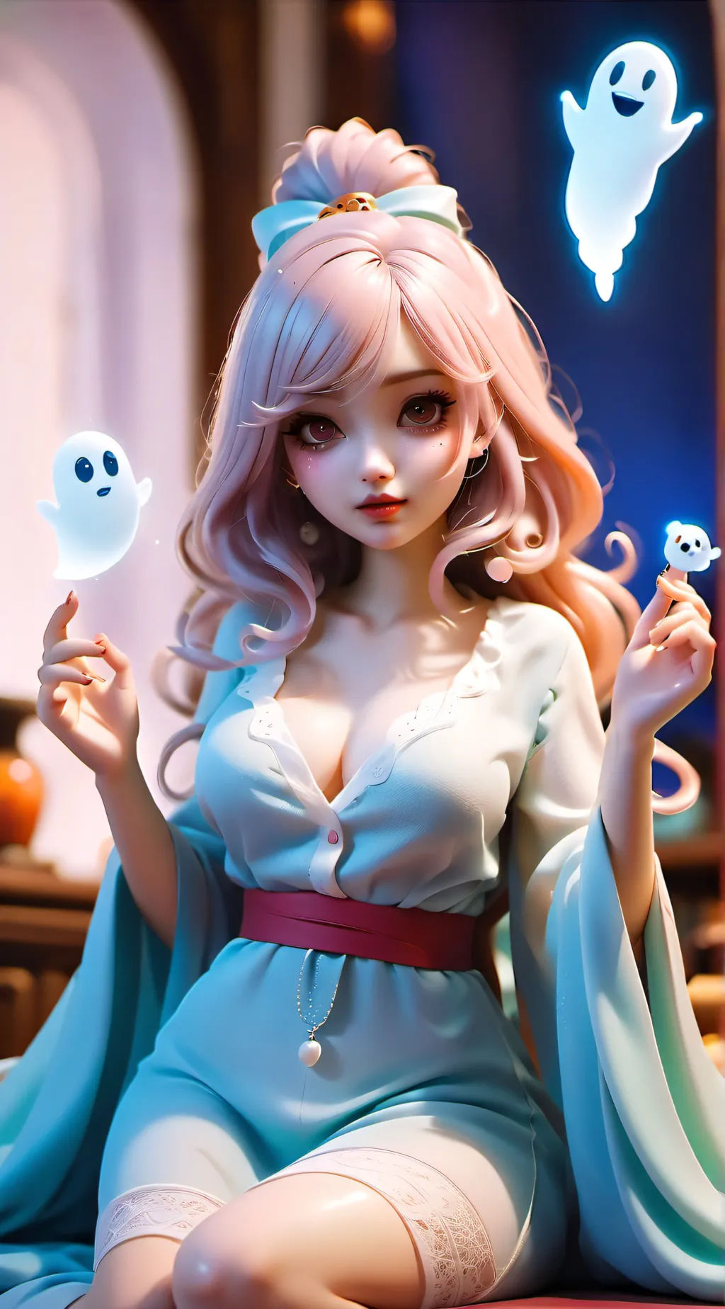 ai character: Dorothy  background