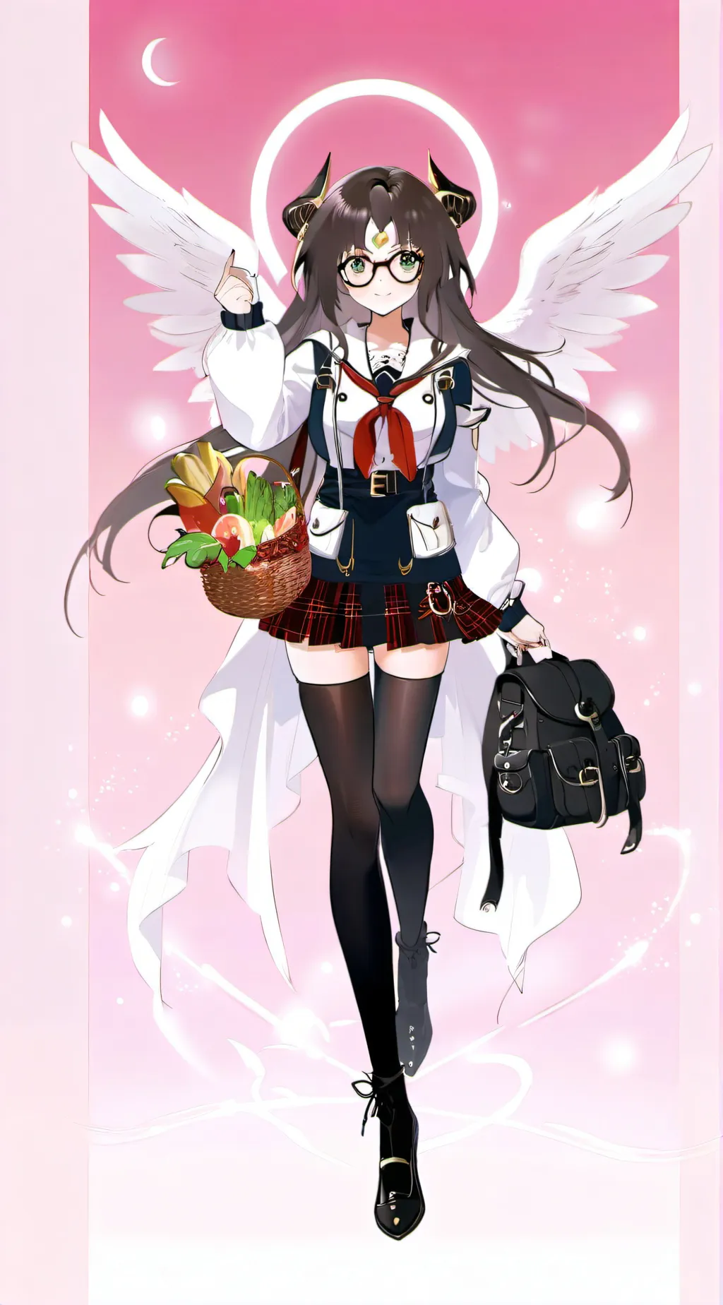 ai character: Kitty  background