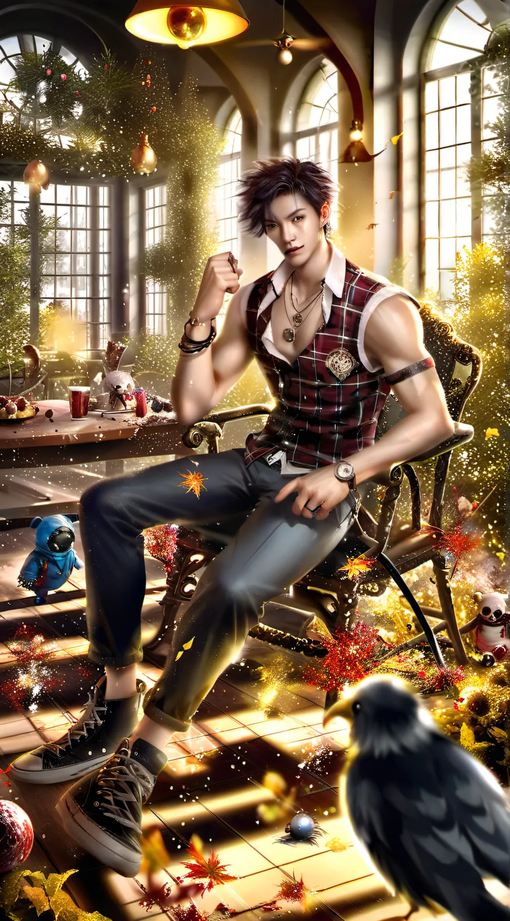 ai character: treven background