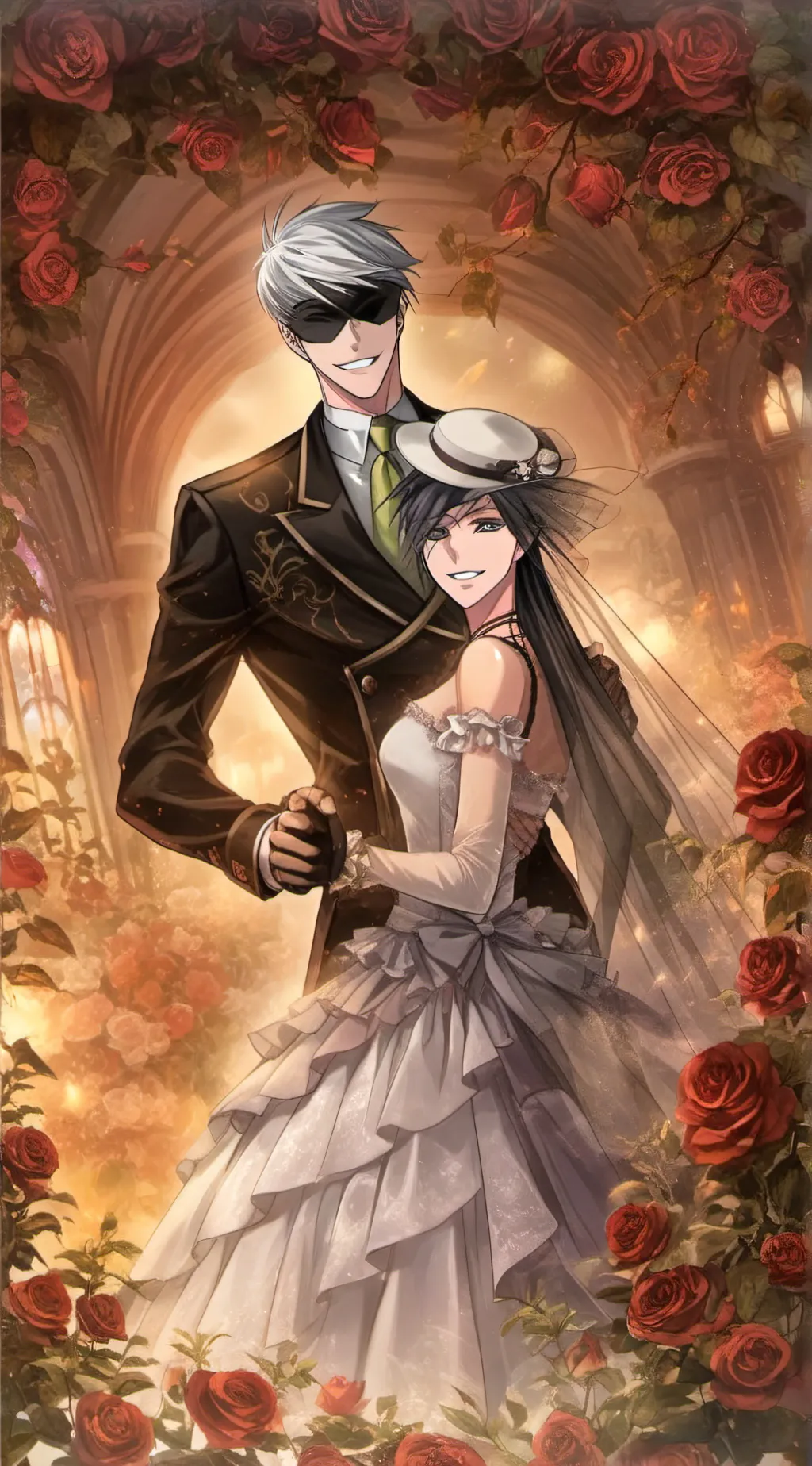 ai character: gojo background