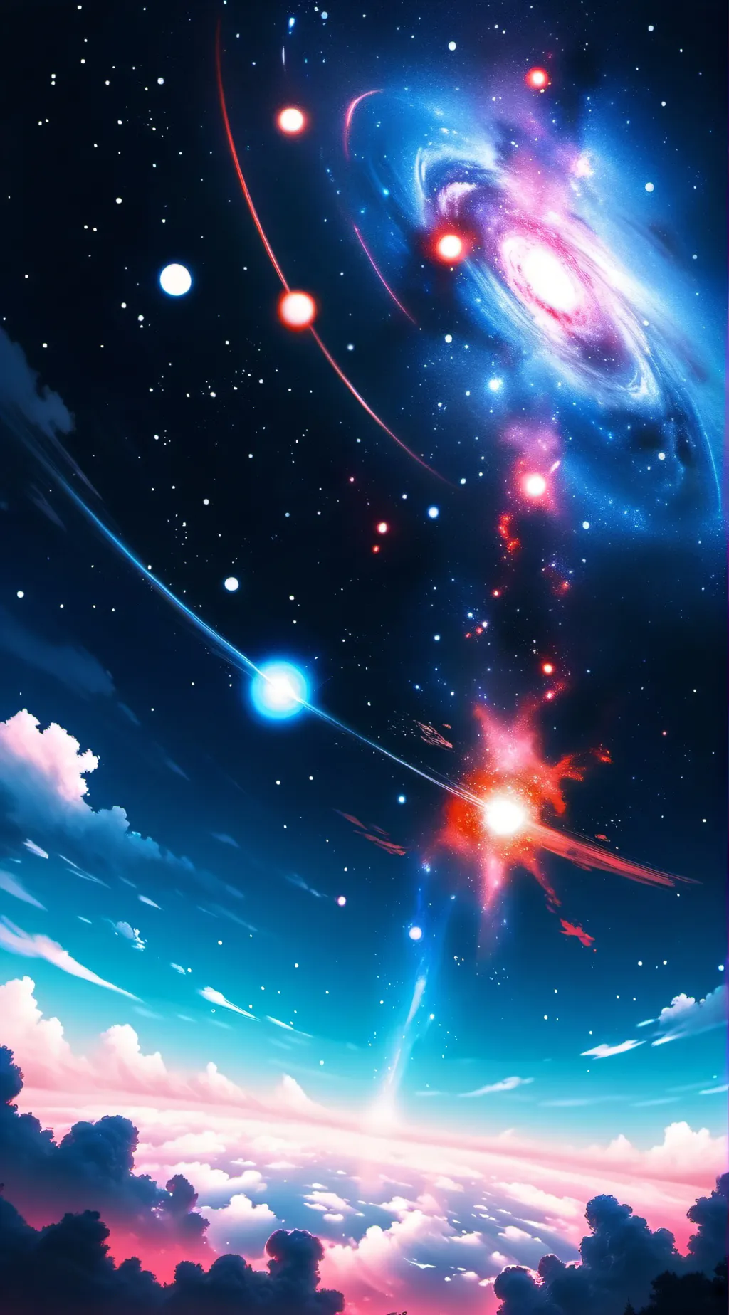 ai character: Fpe solar system  background