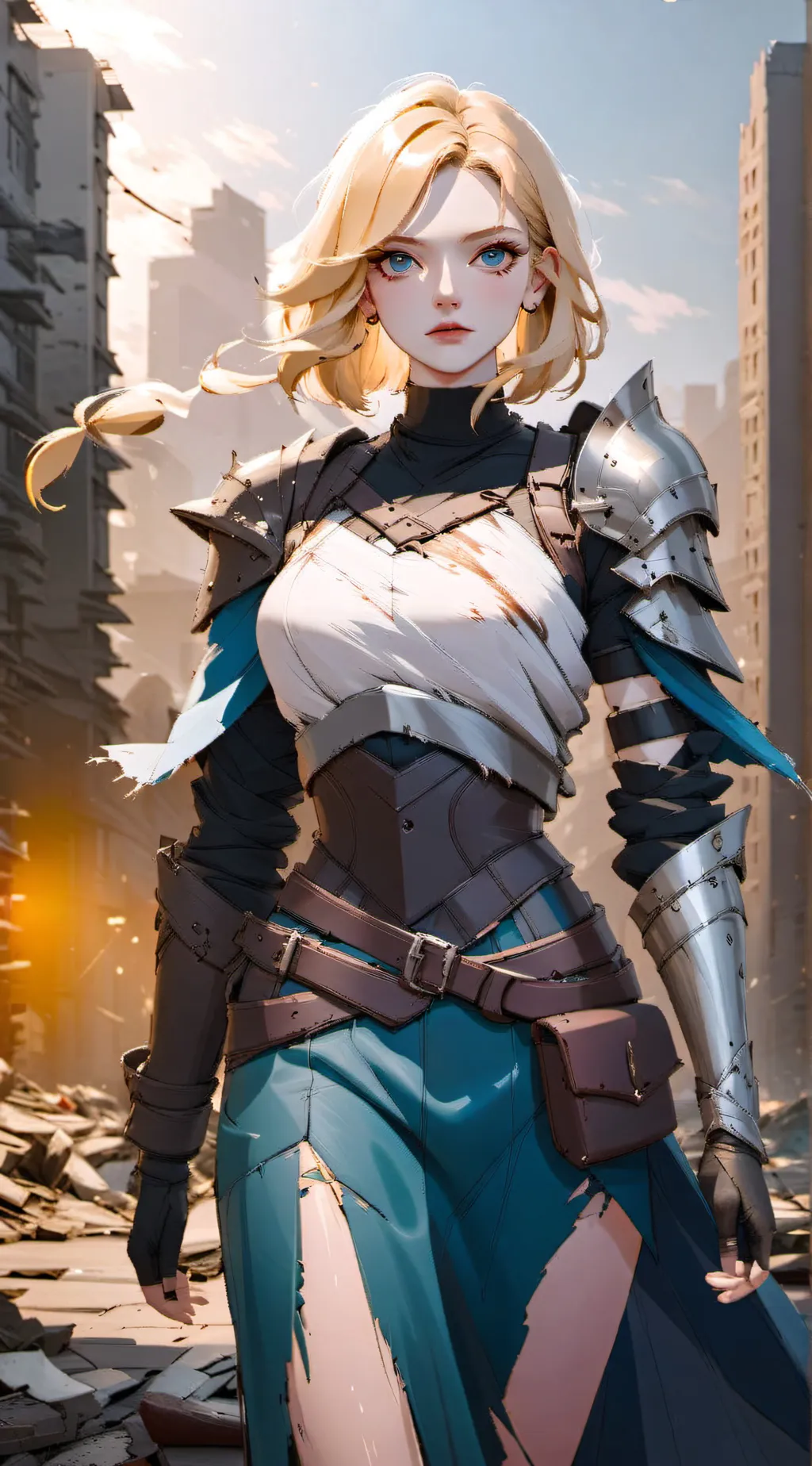 ai character: Kourtney  background