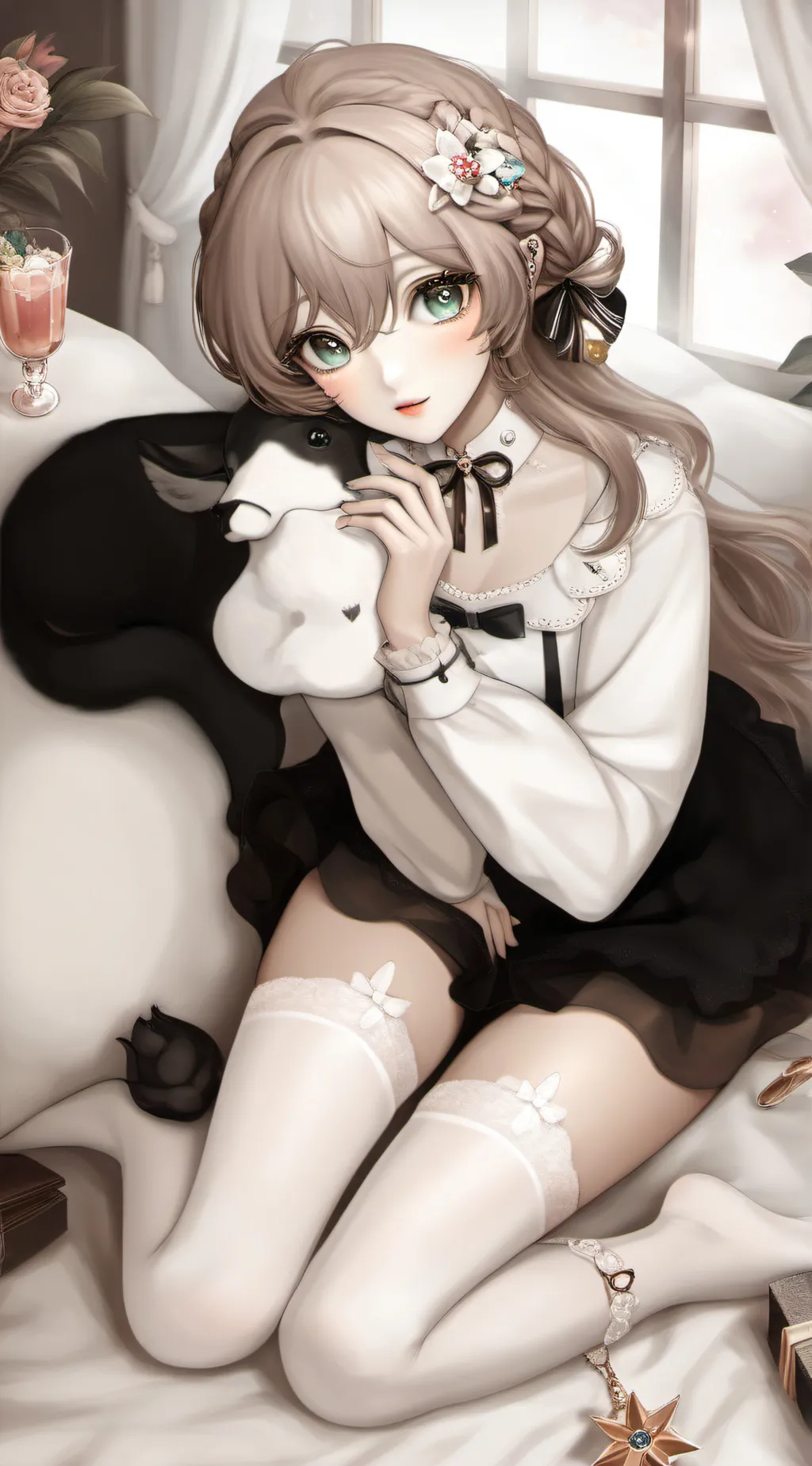 ai character: ann background