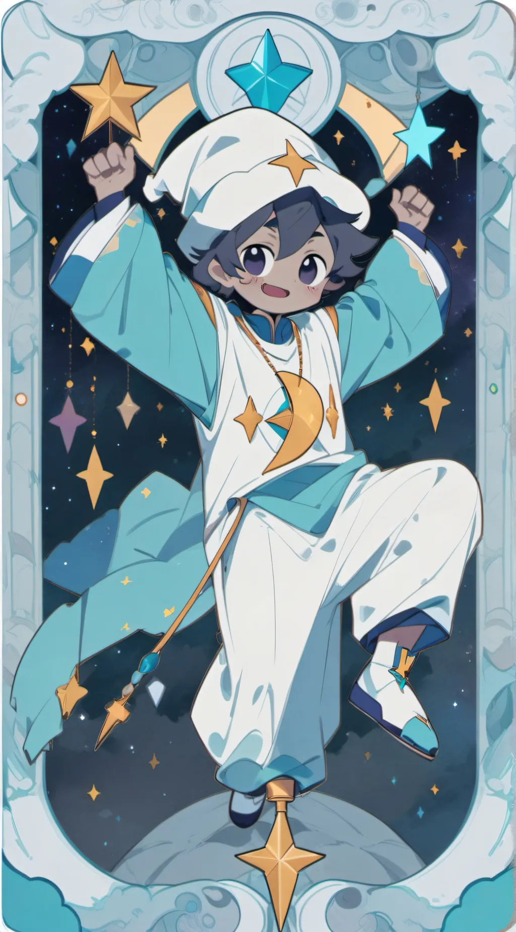 ai character: Astro background