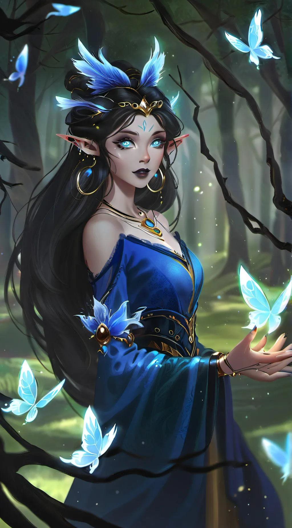 ai character: Mna|the dragon. background