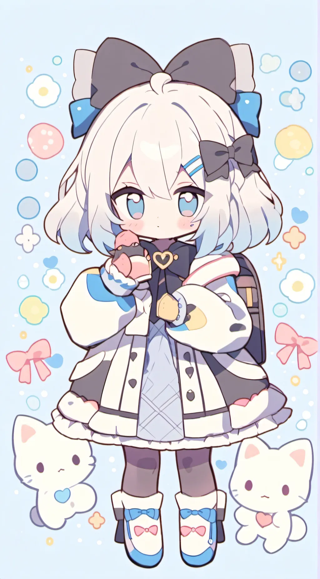 ai character: Lilly background