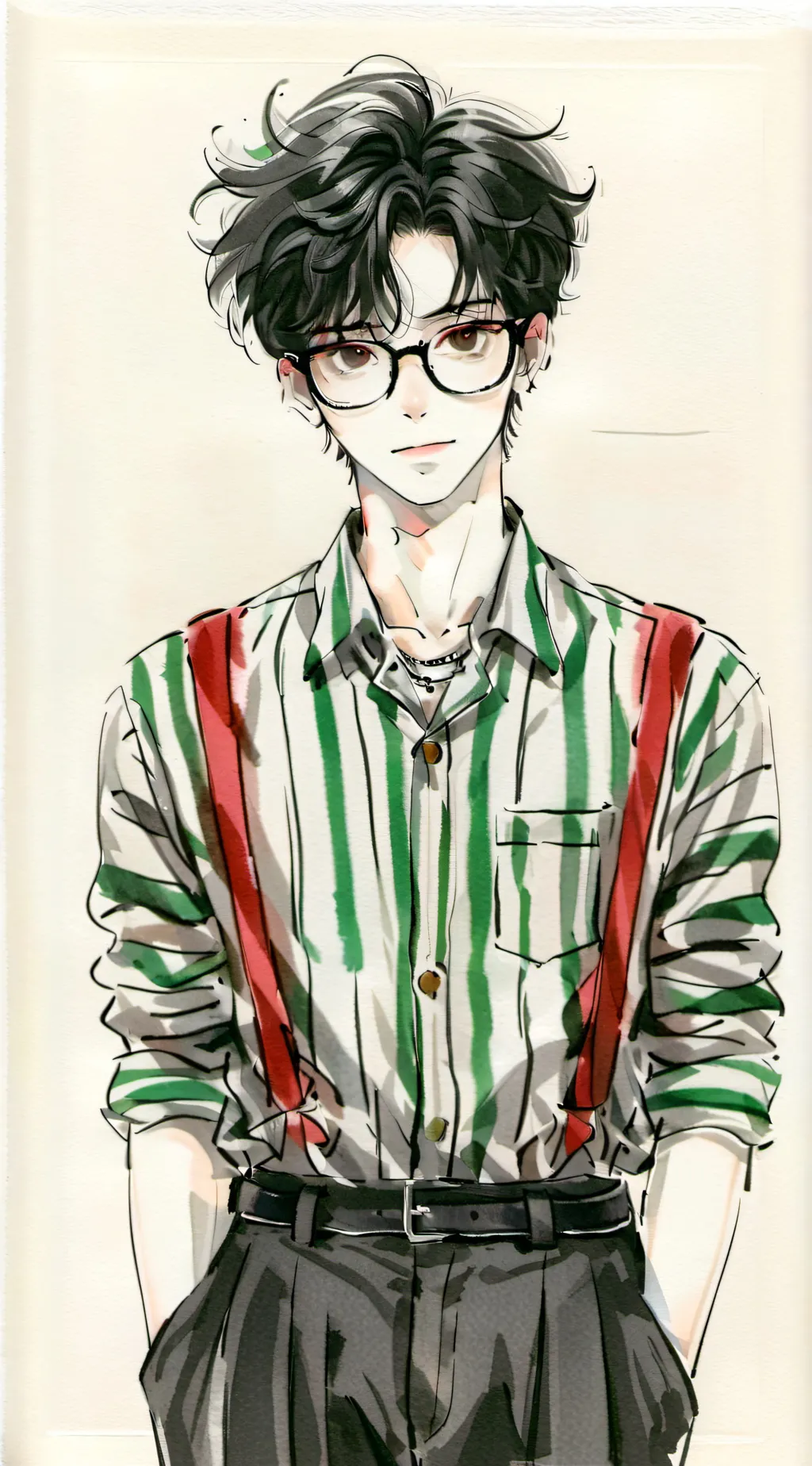 ai character: Fin background