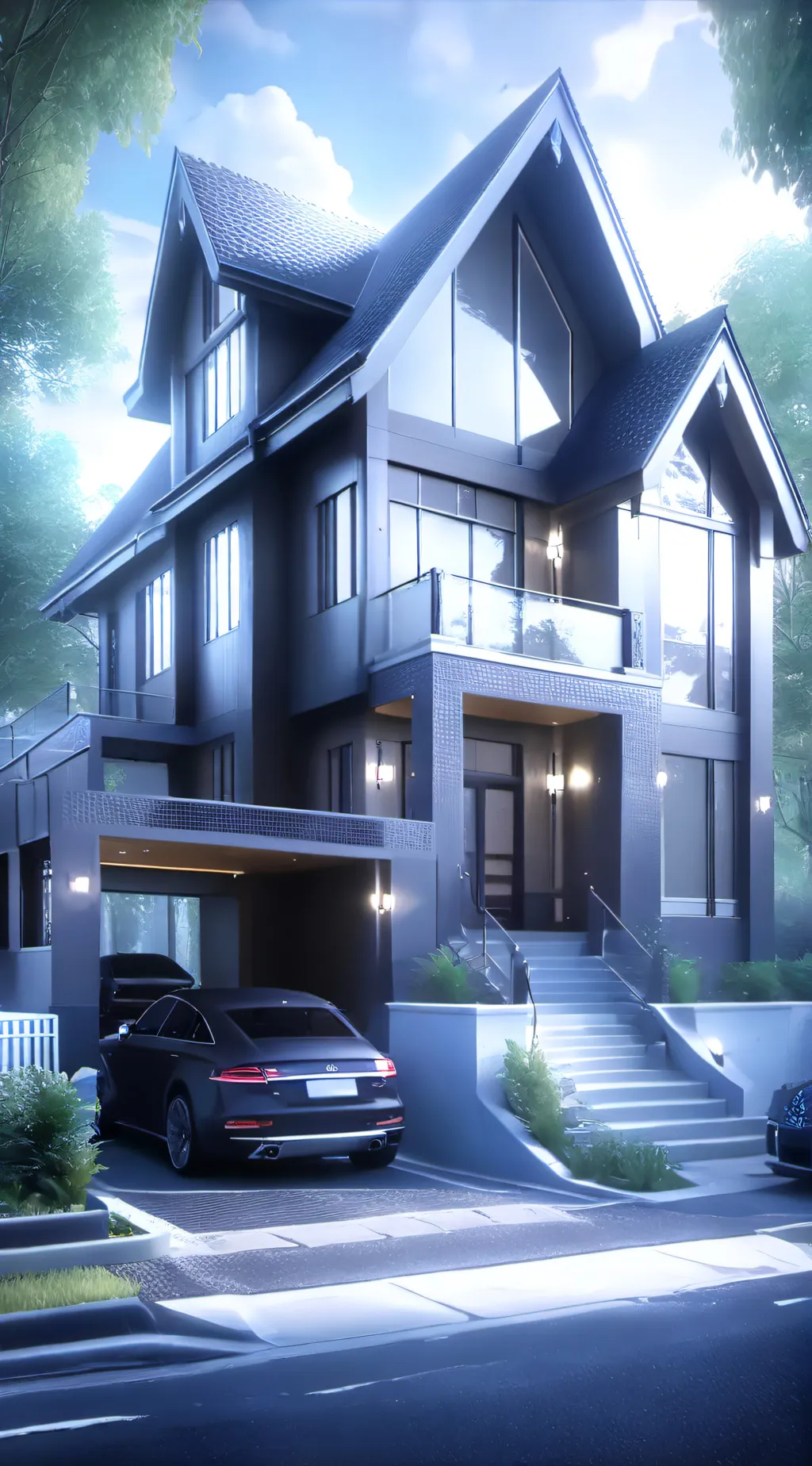 ai character: metal family background