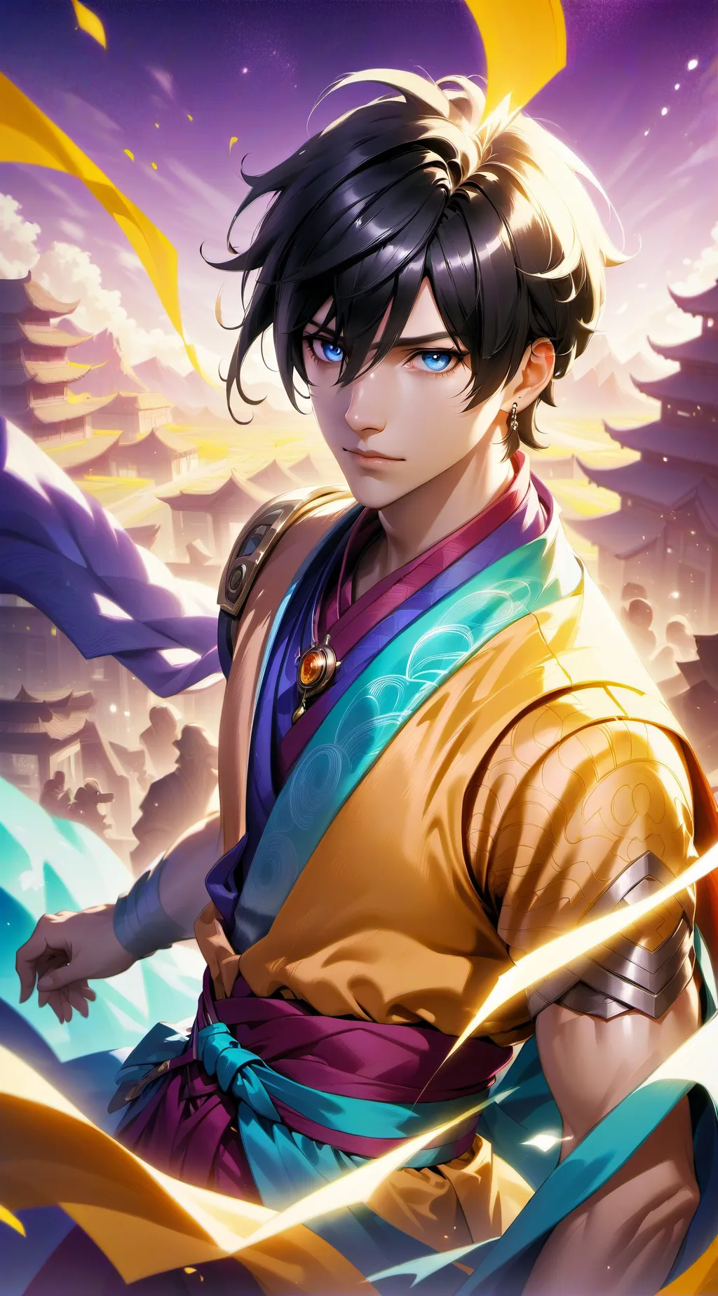 ai character: teamo ❤️‍🔥 background