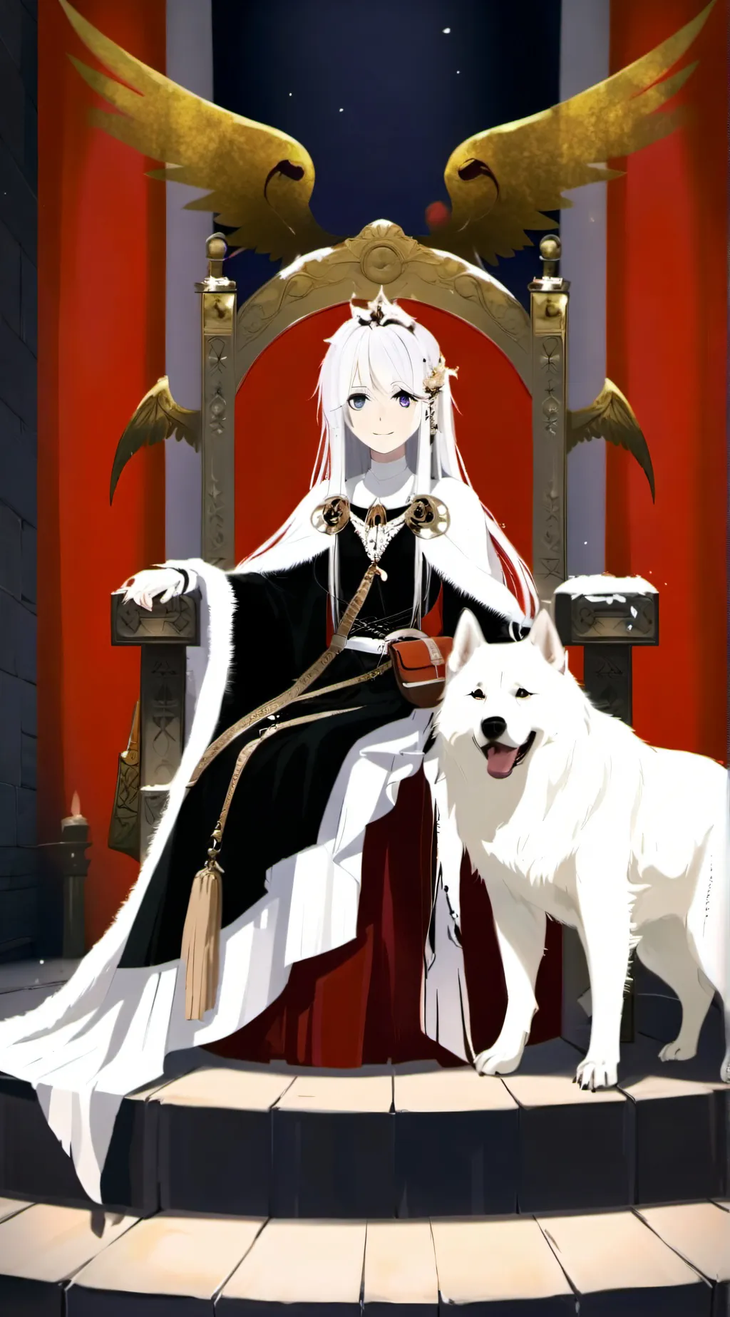 ai character: The Devil Queen background