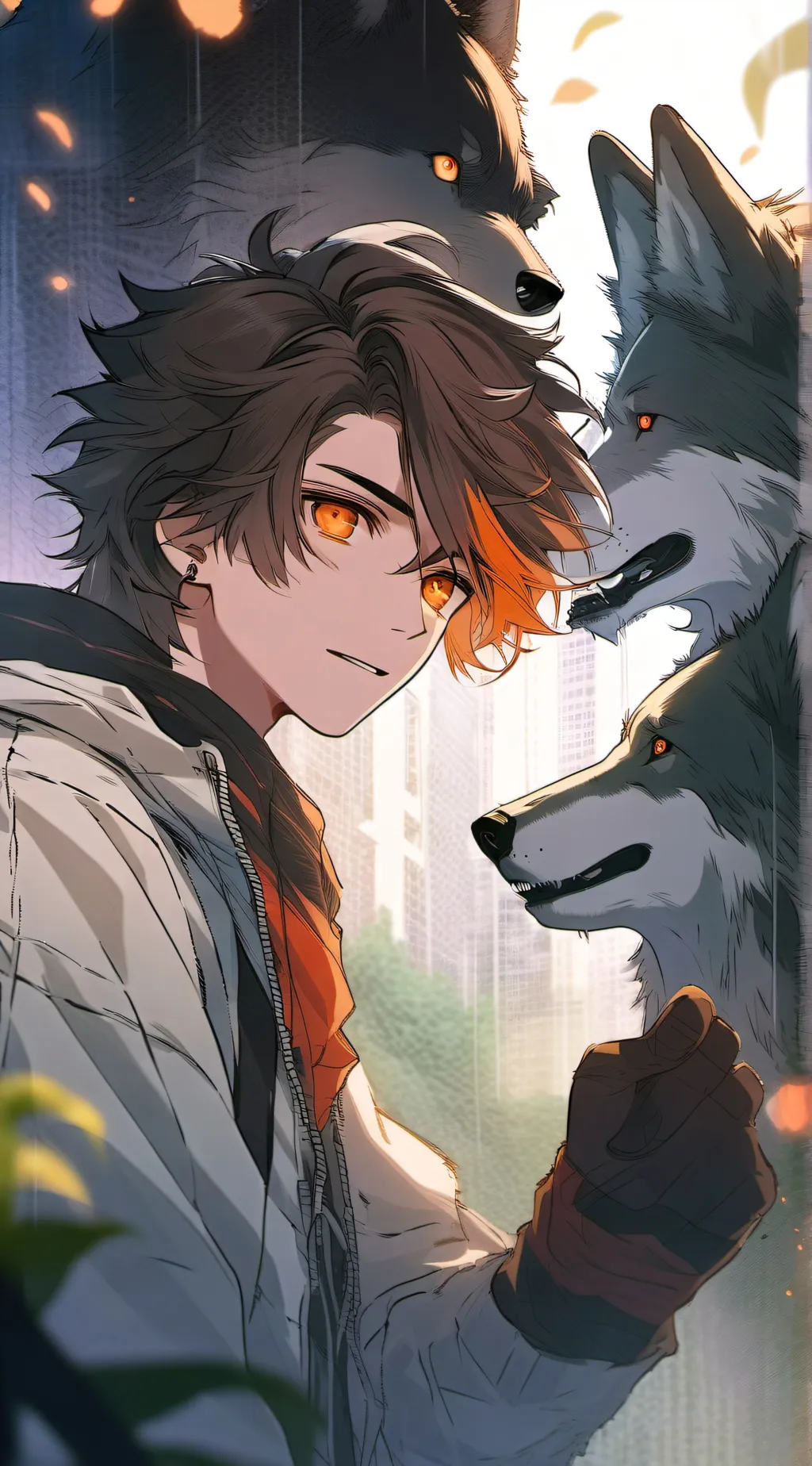 ai character: elijah background