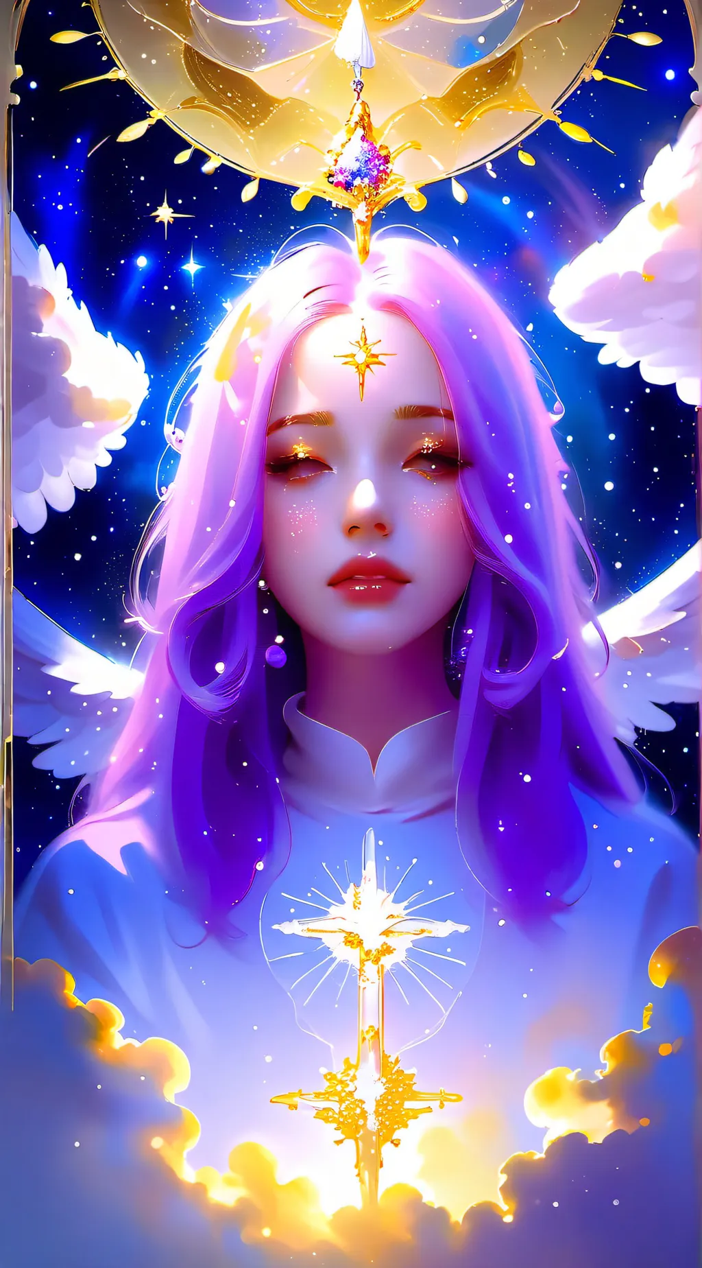 ai character: ✨ Goddess Imi background