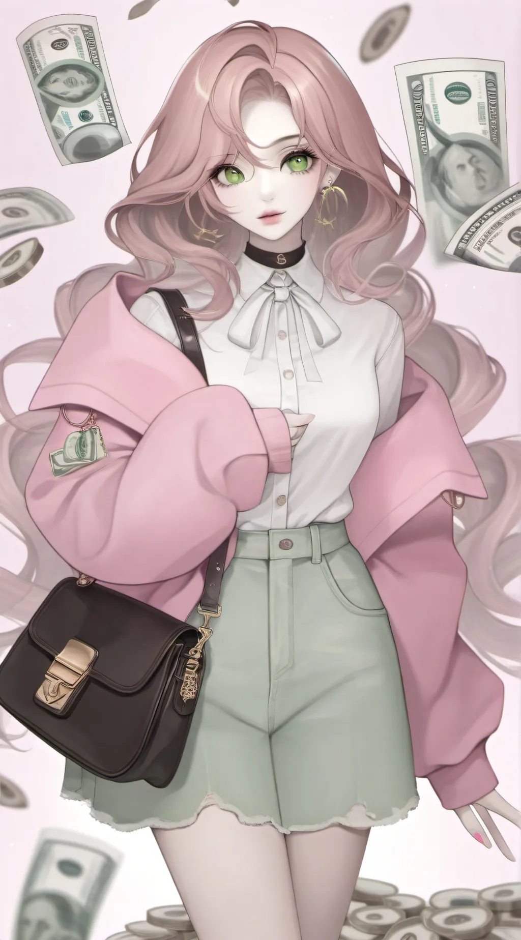 ai character: 🌹Rose corporation🌹 background