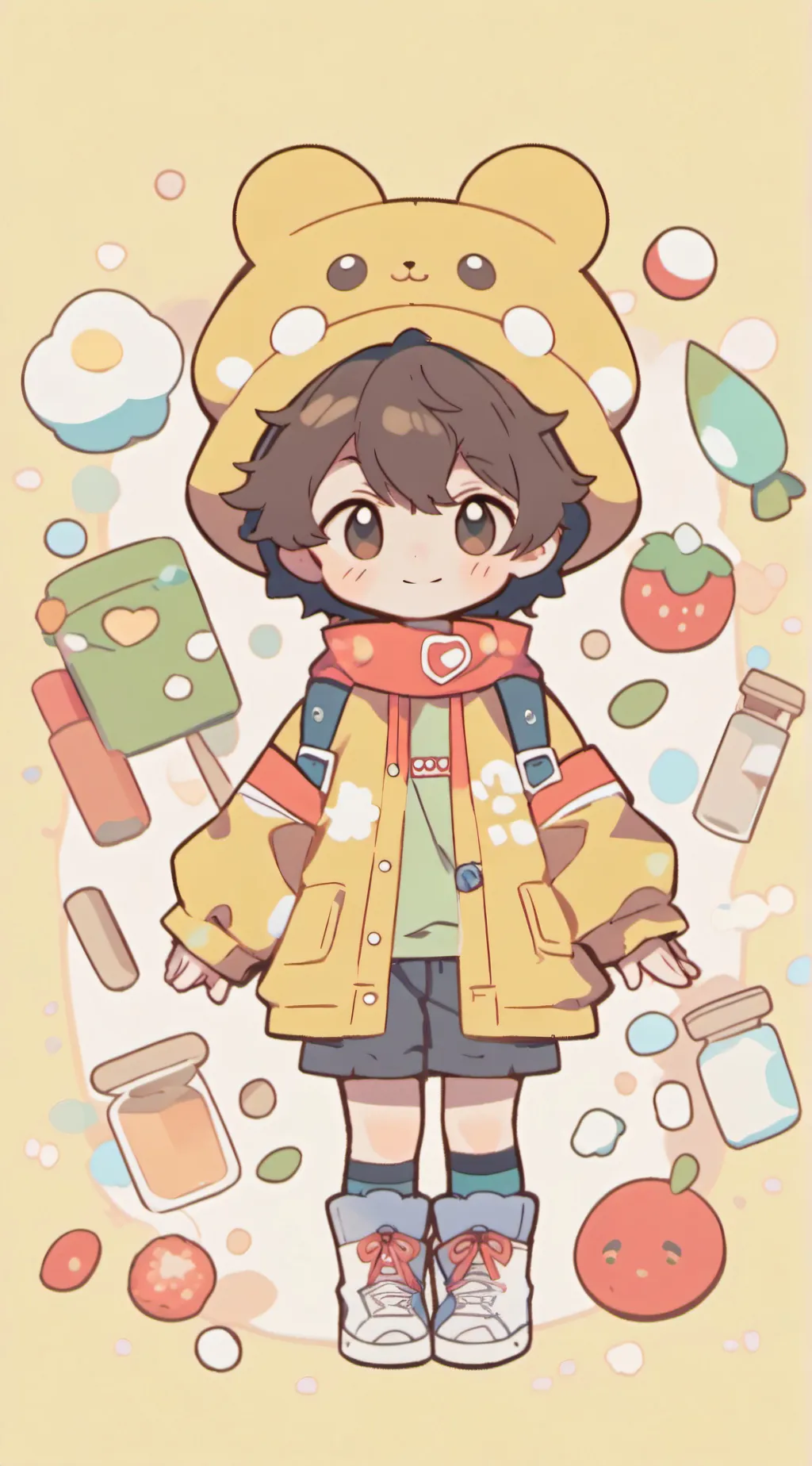 ai character: Anthony luttati background