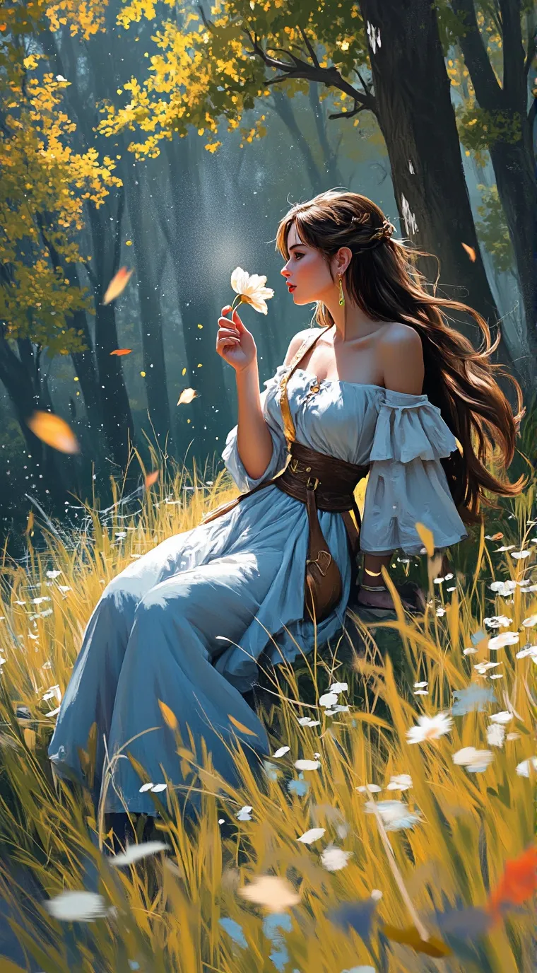 ai character: Sunlight background