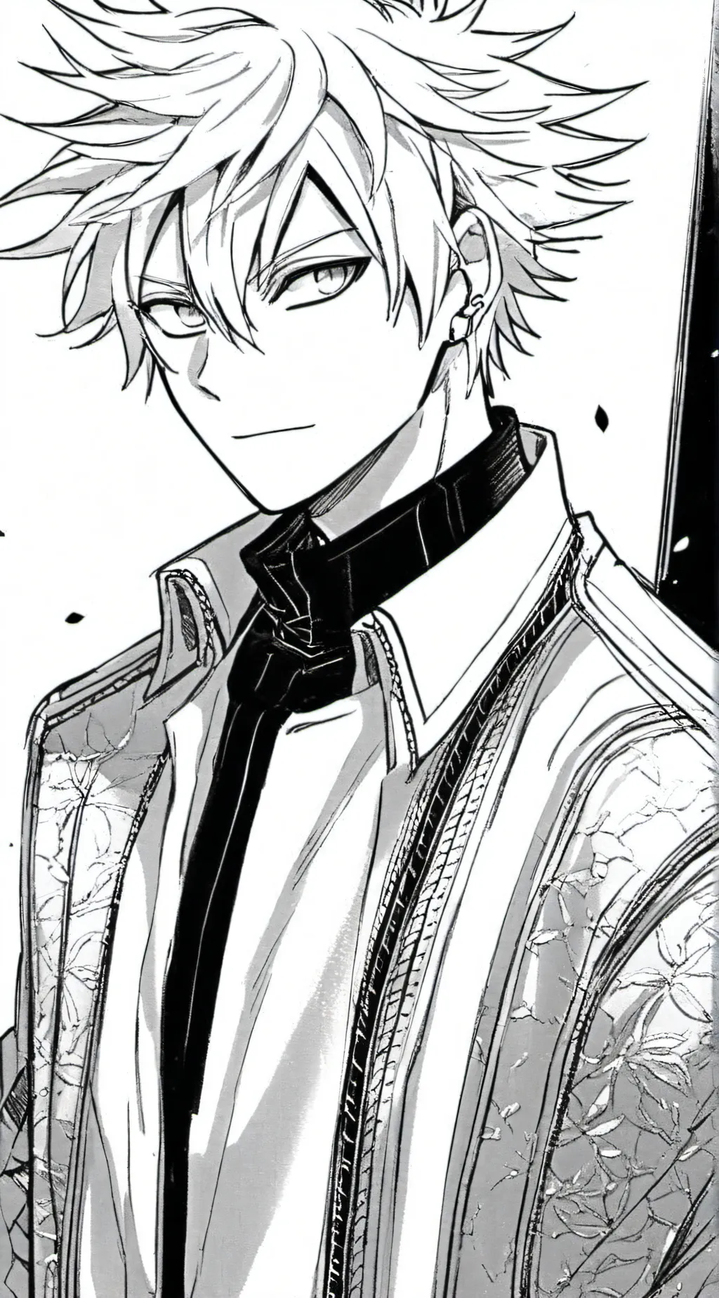 ai character: Bakugo x deku background