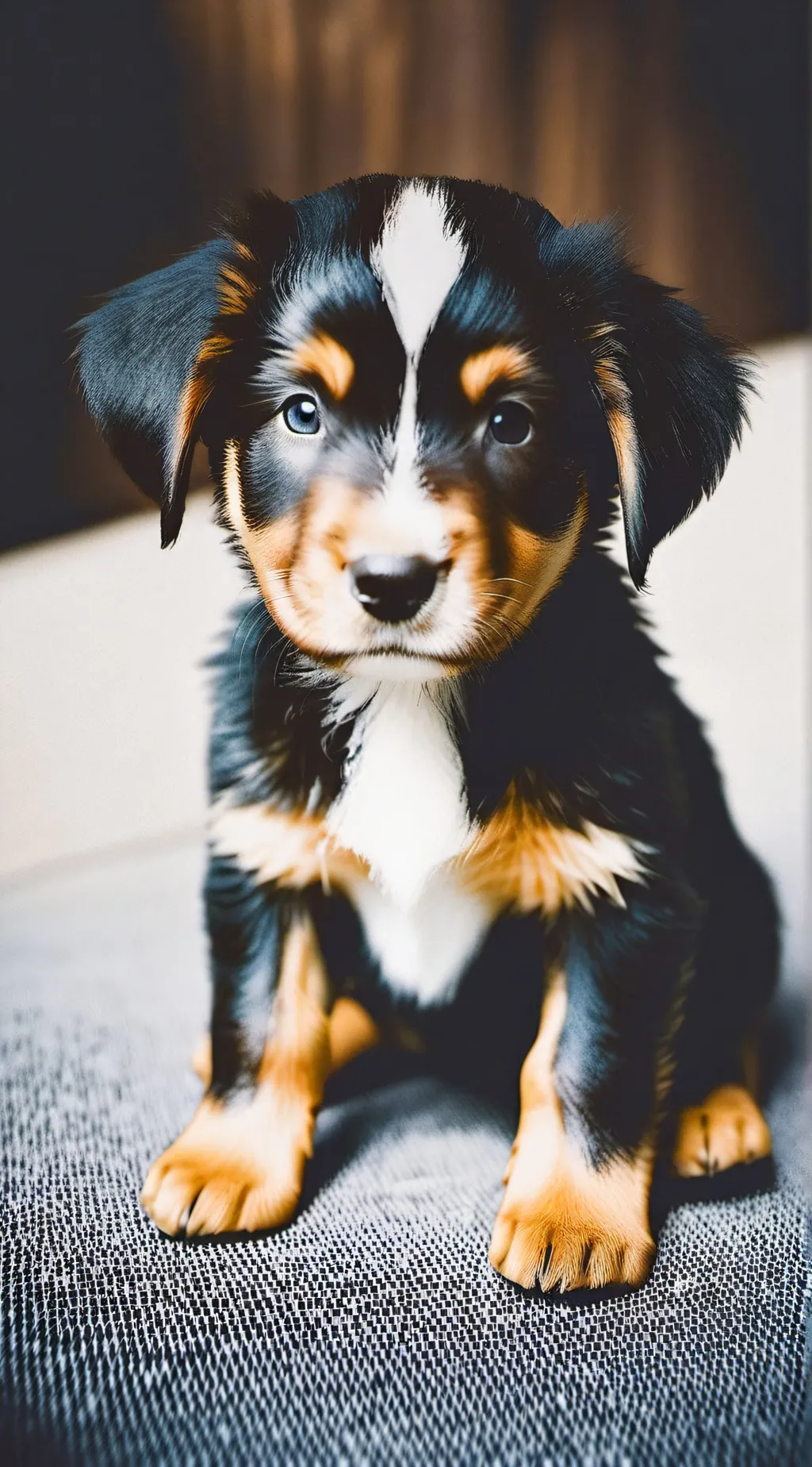 ai character: Cute puppy background