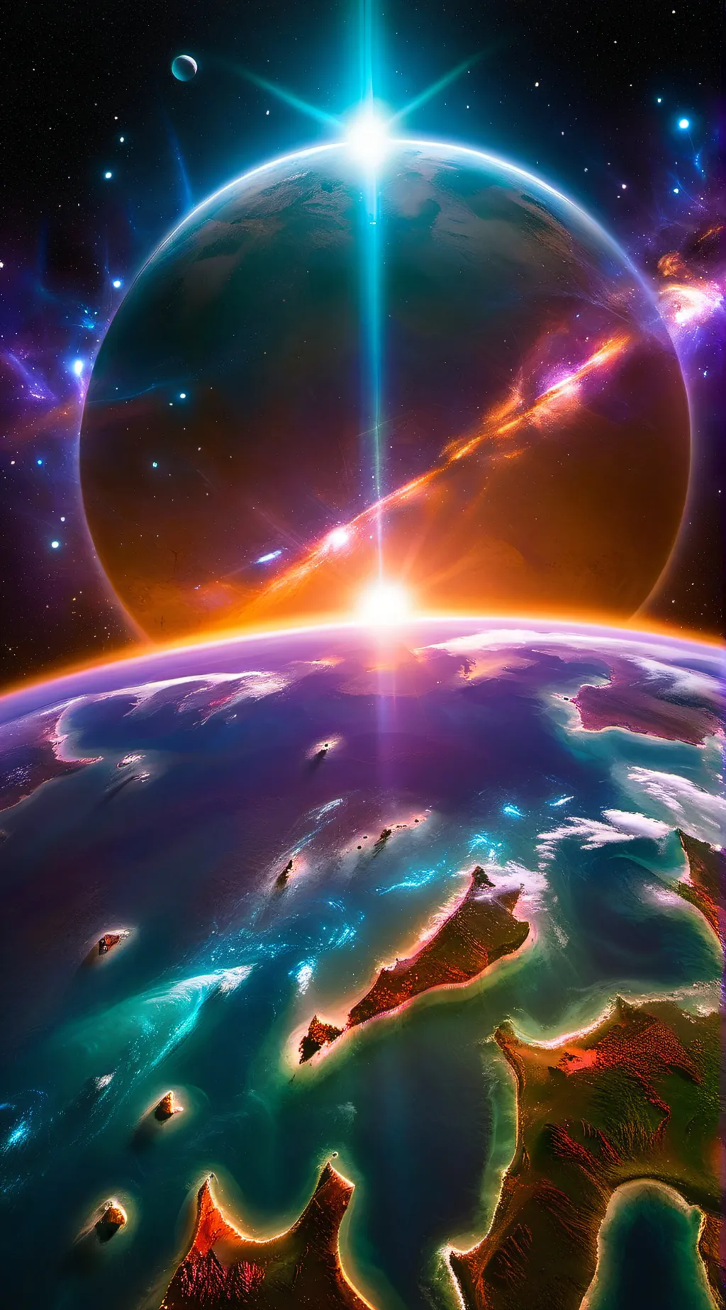 ai character: Terra Planet background