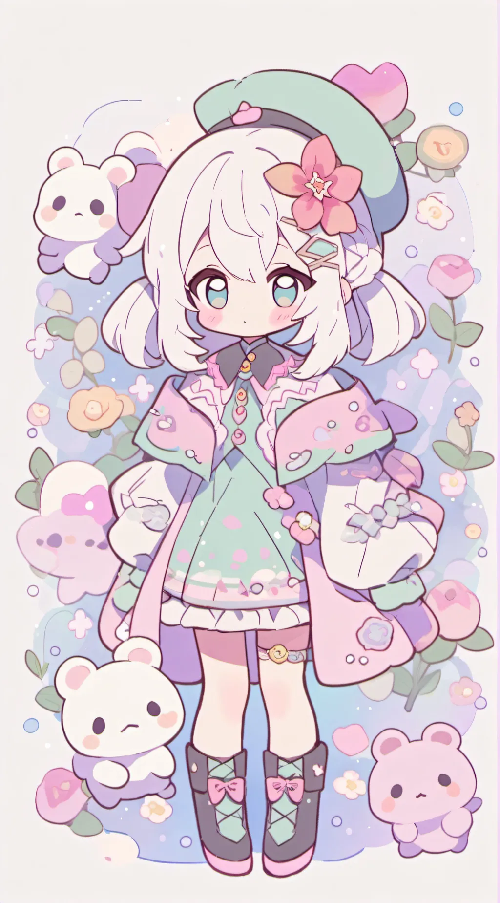 ai character: DJ Morgan 10 background