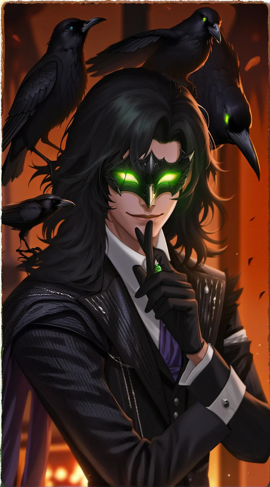 ai character: Alastor Phink background