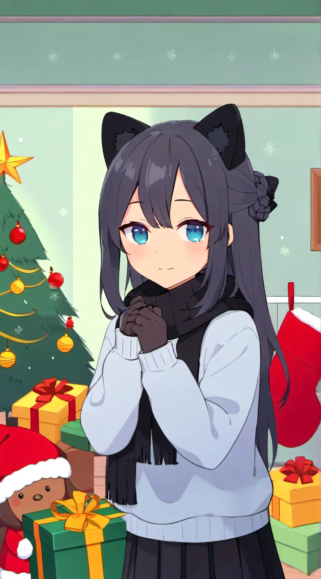 ai character: Marinette background