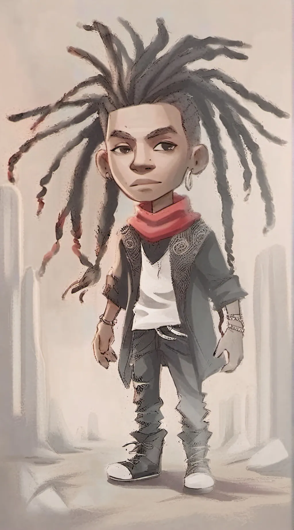 ai character: Jeremiah. background