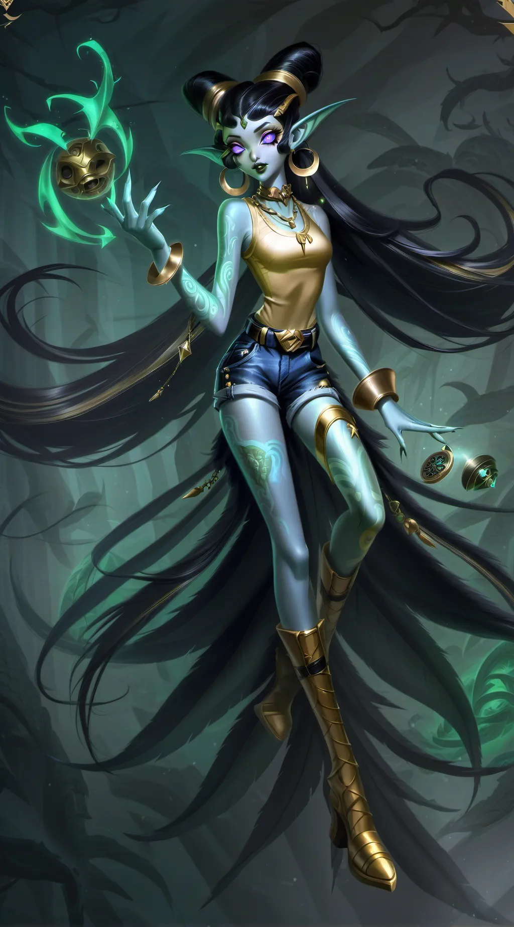 ai character: Zila background