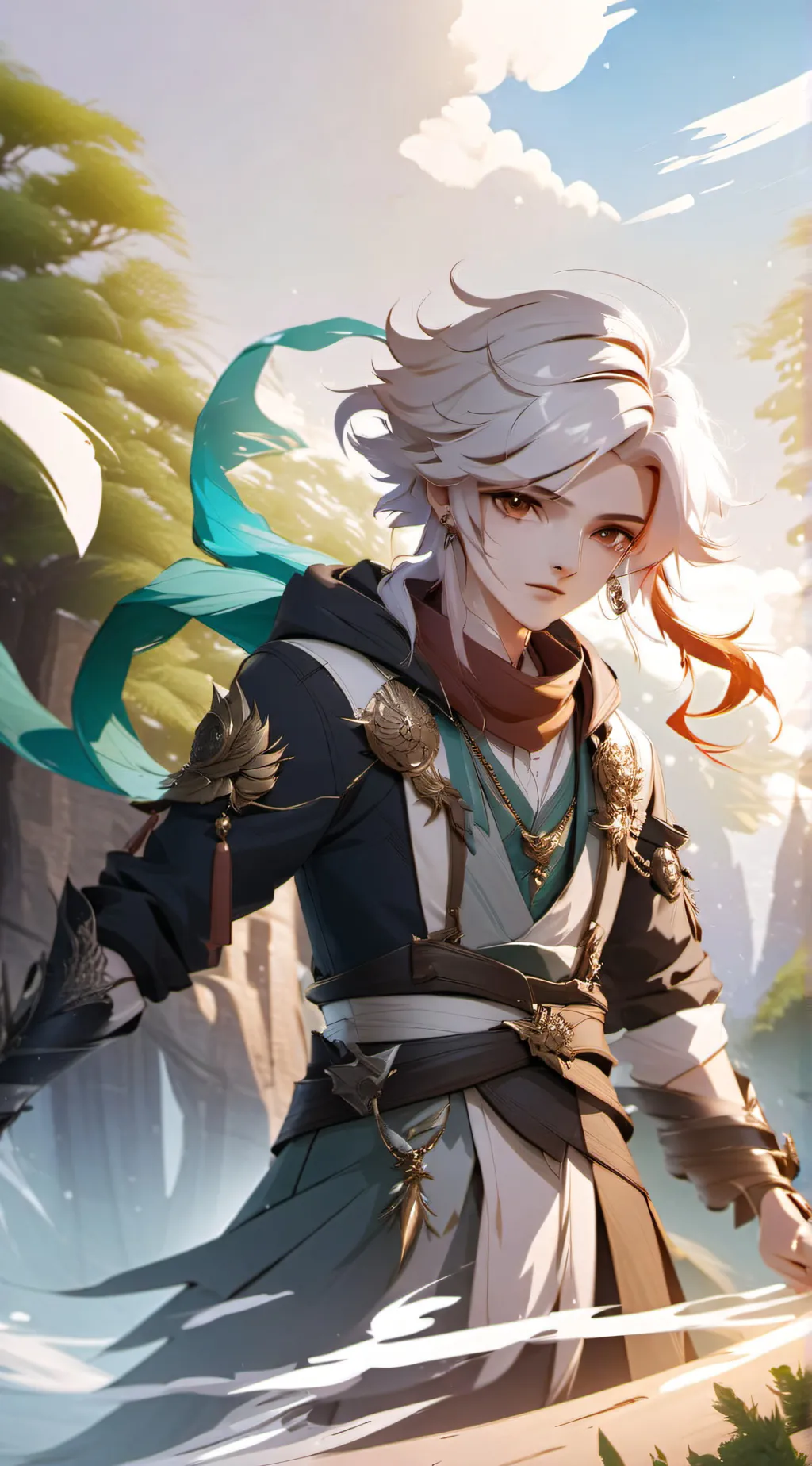 ai character: Édouard background