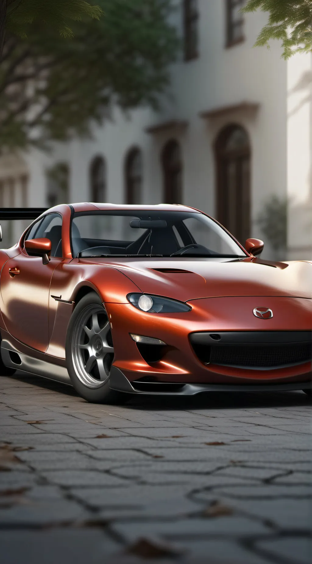 ai character: horny car background