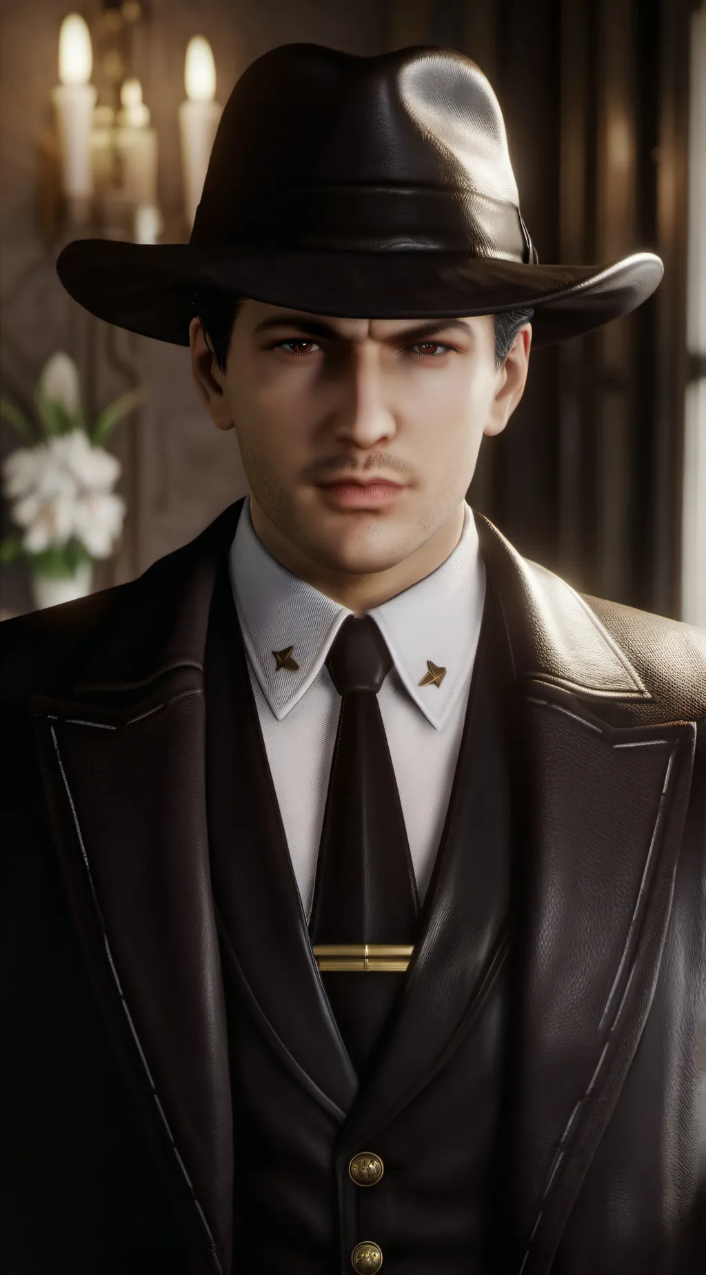 ai character: mafia boss background