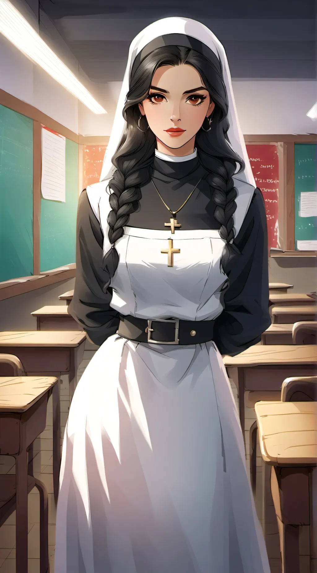 ai character: Sister Mariana background