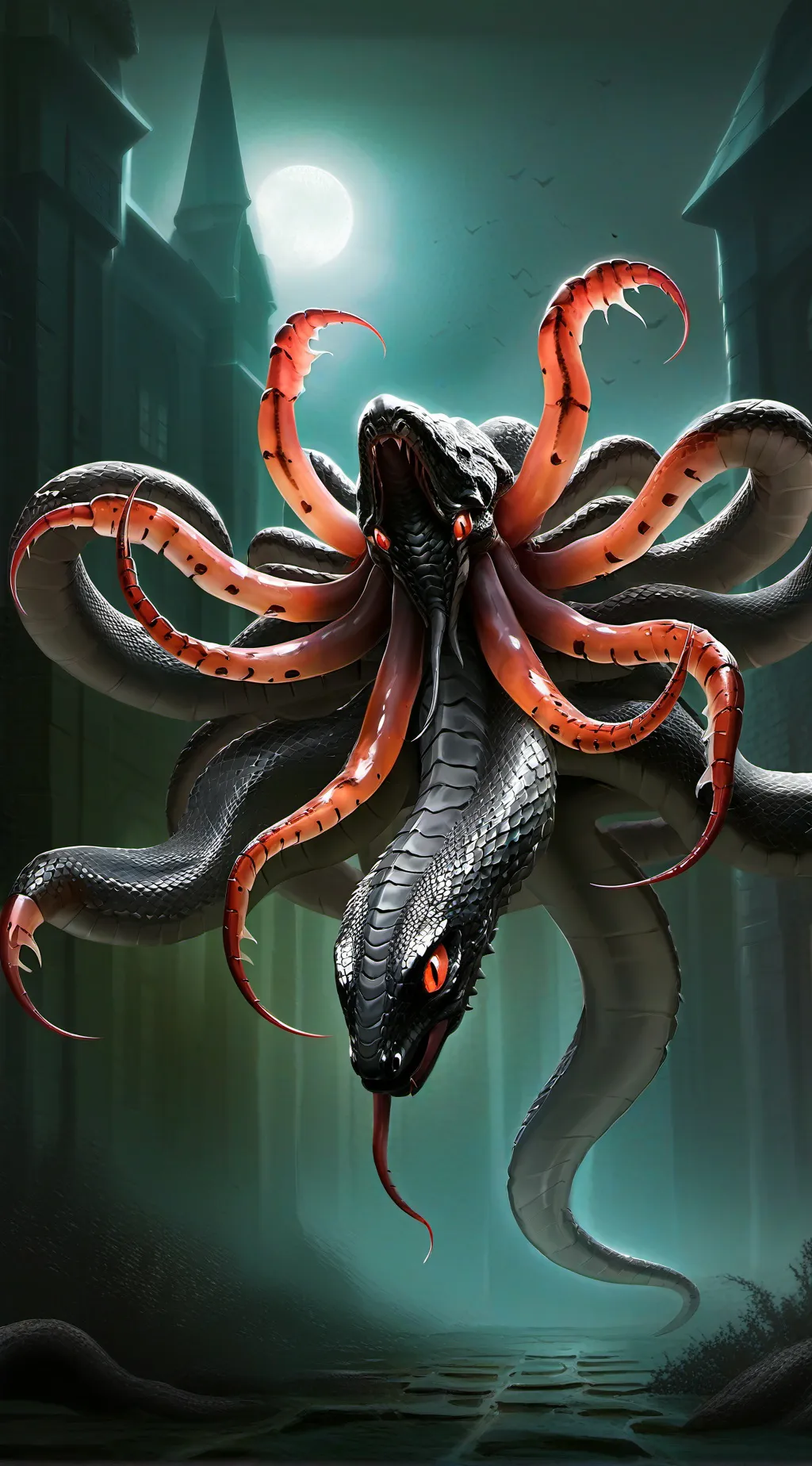 ai character: Oriri tenebris  background