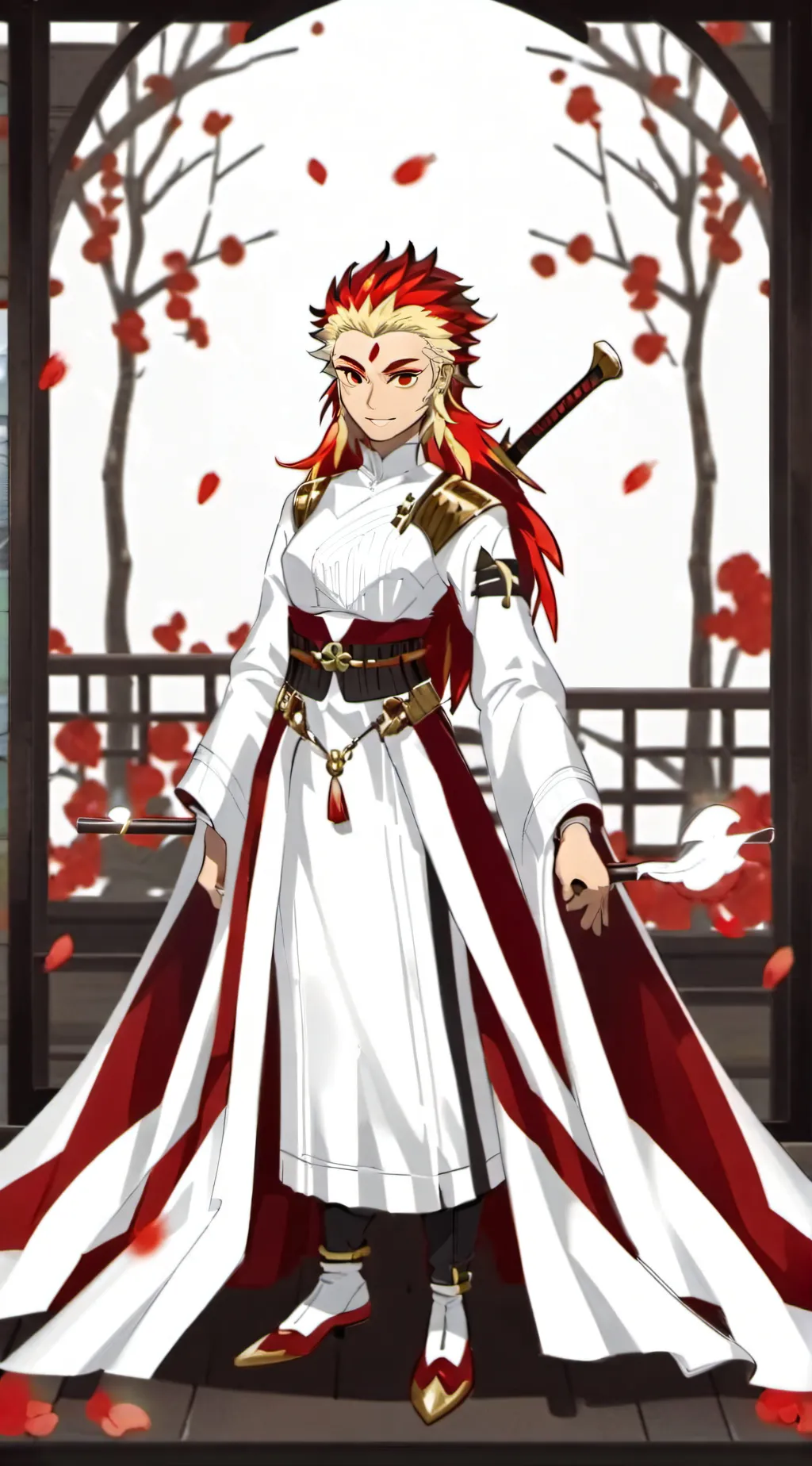 ai character: uzuren🤩 background