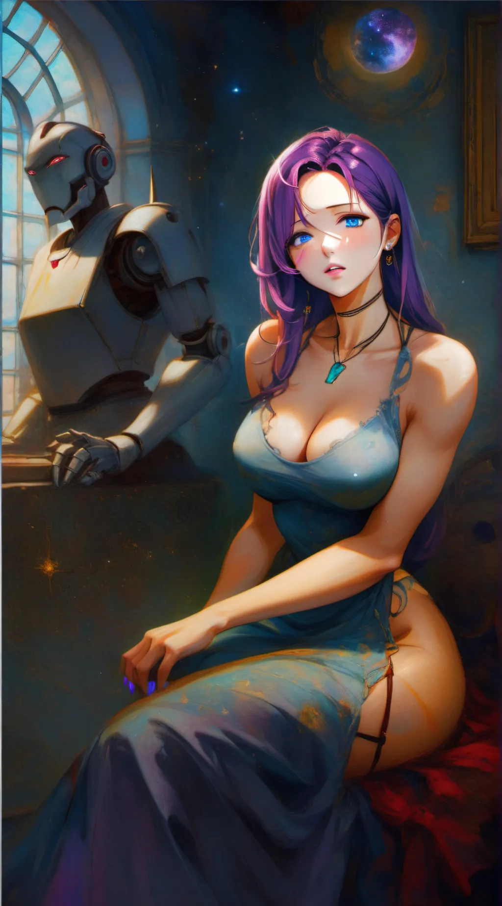 ai character: Ginola Mayhel background