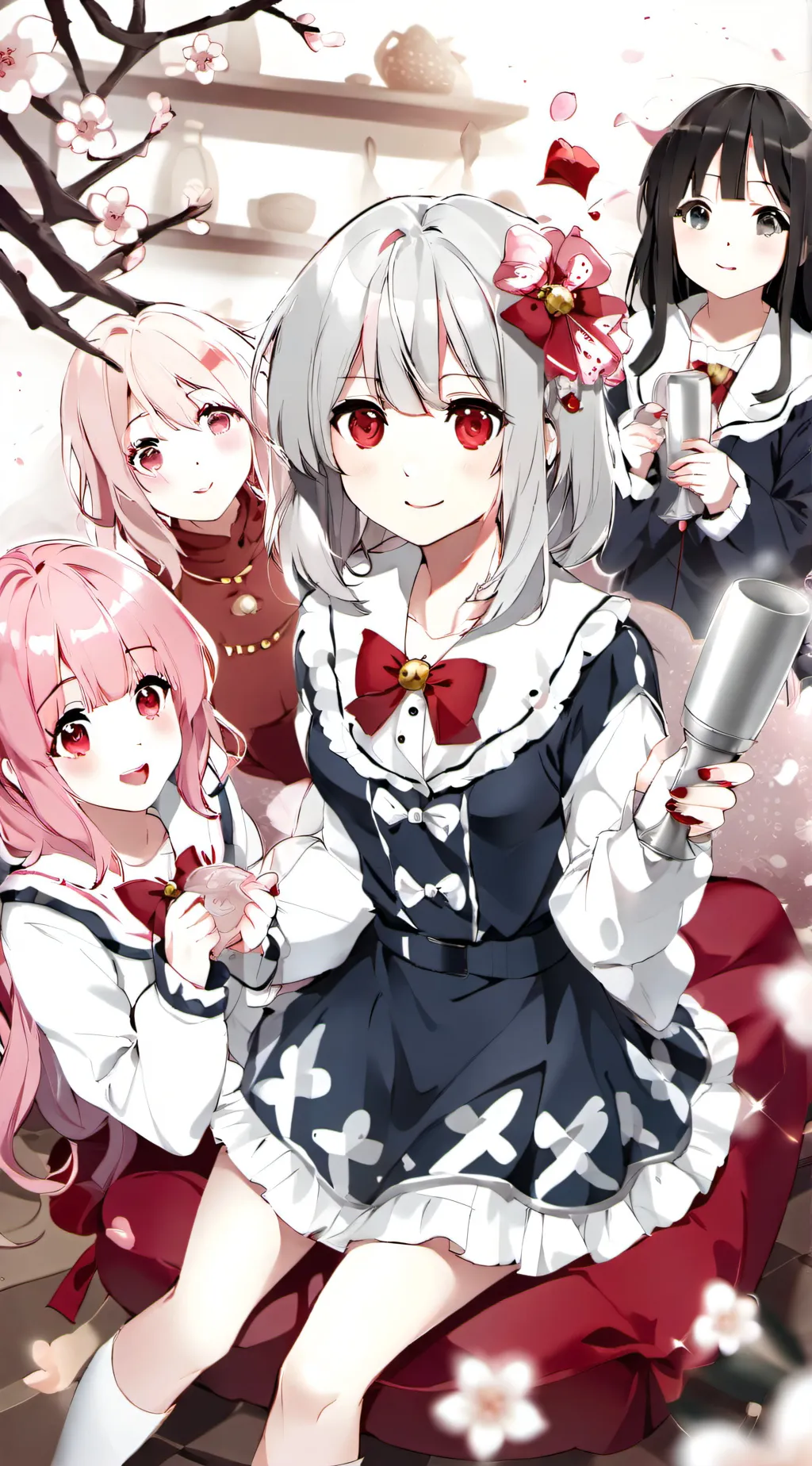 ai character: sleep over  background