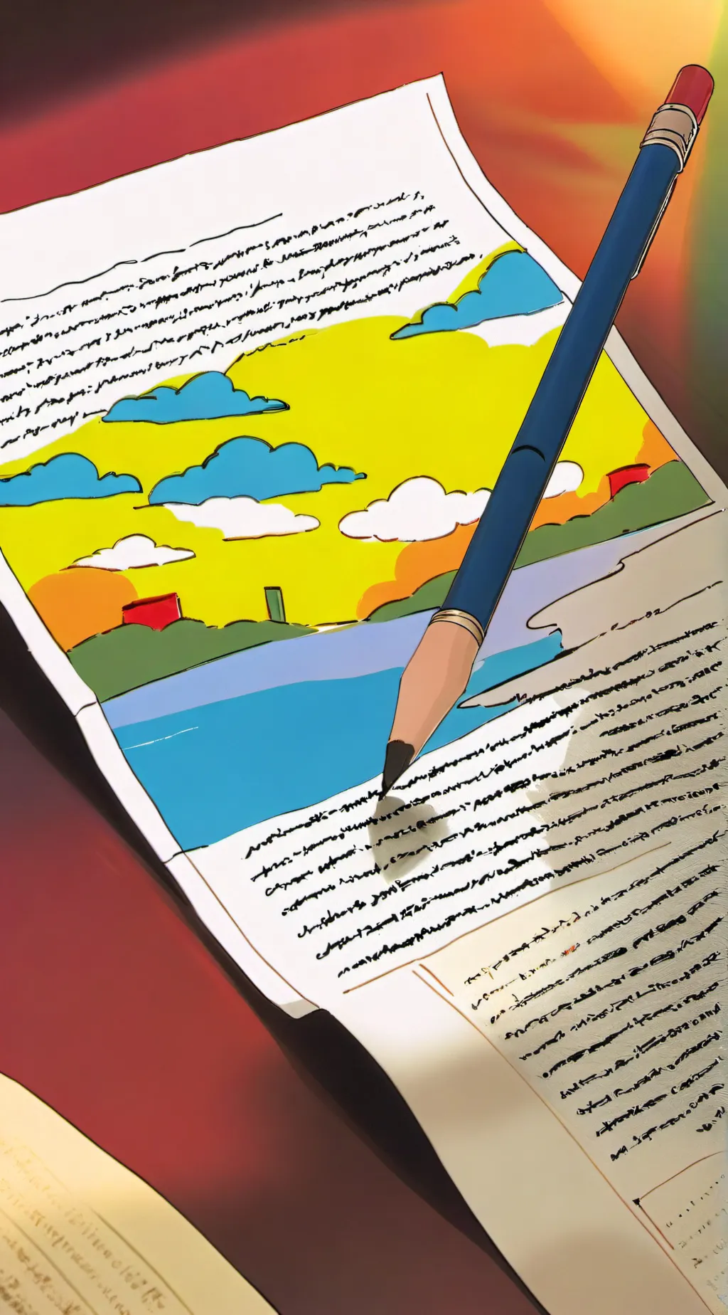 ai character: Story writer background