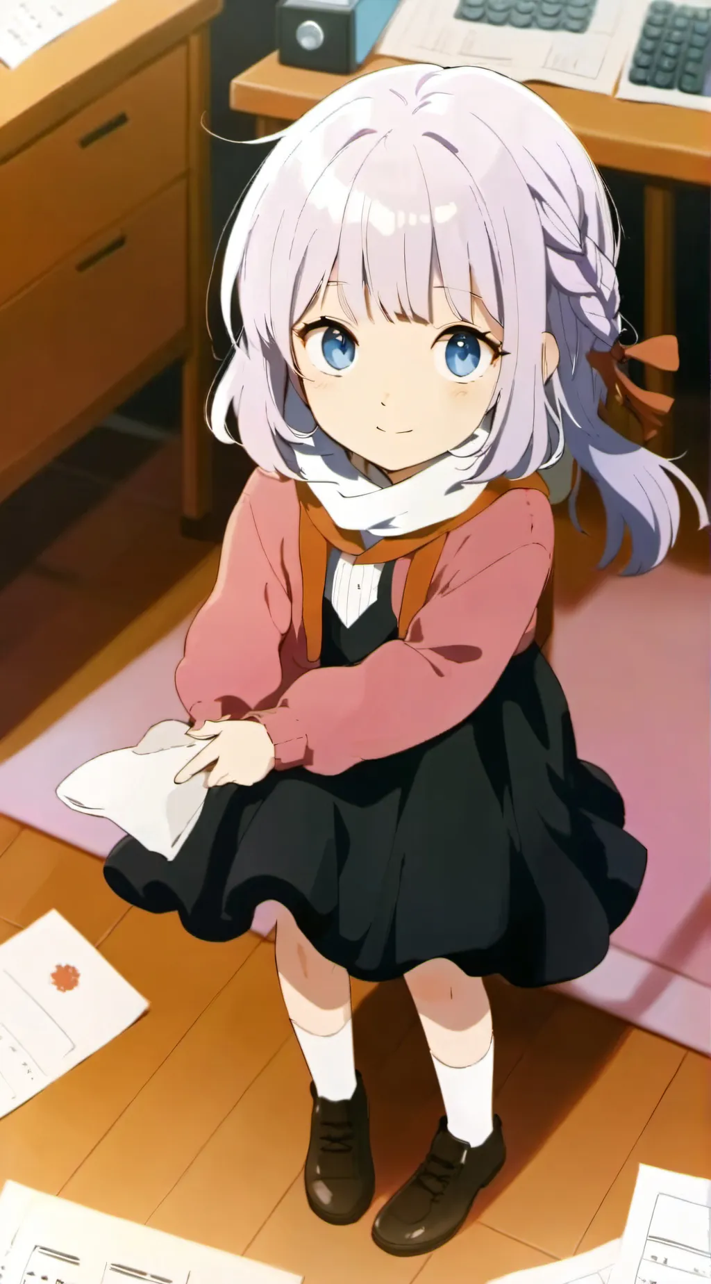 ai character: Elementary school  background