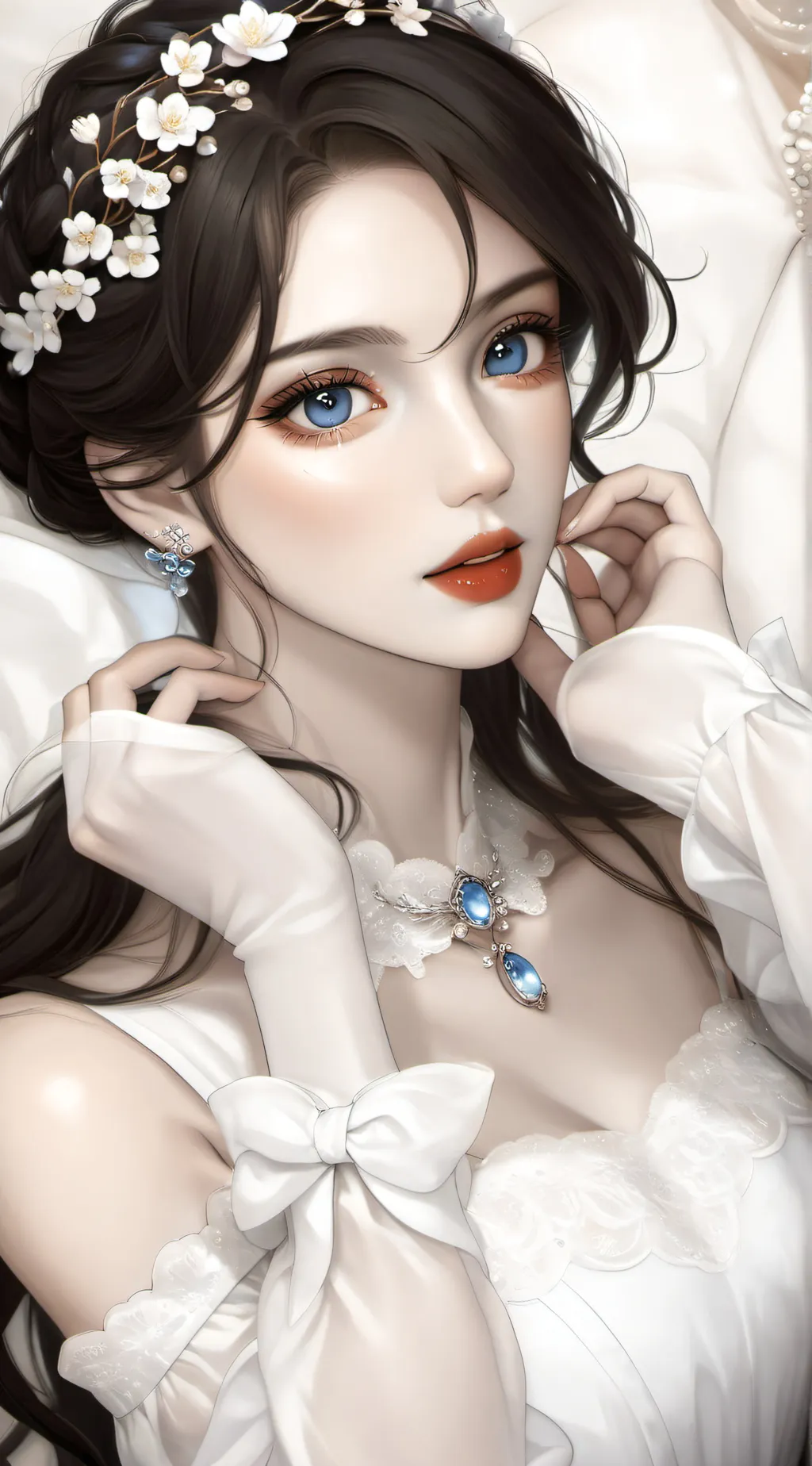 ai character: Cashier background