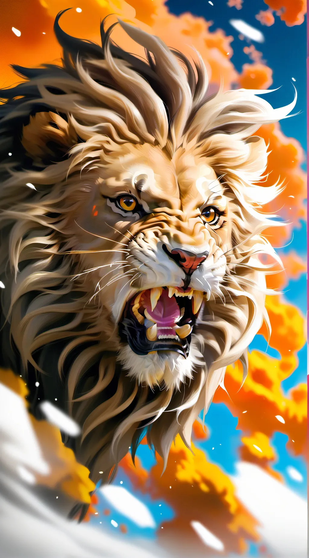 ai character: Black Tiger background