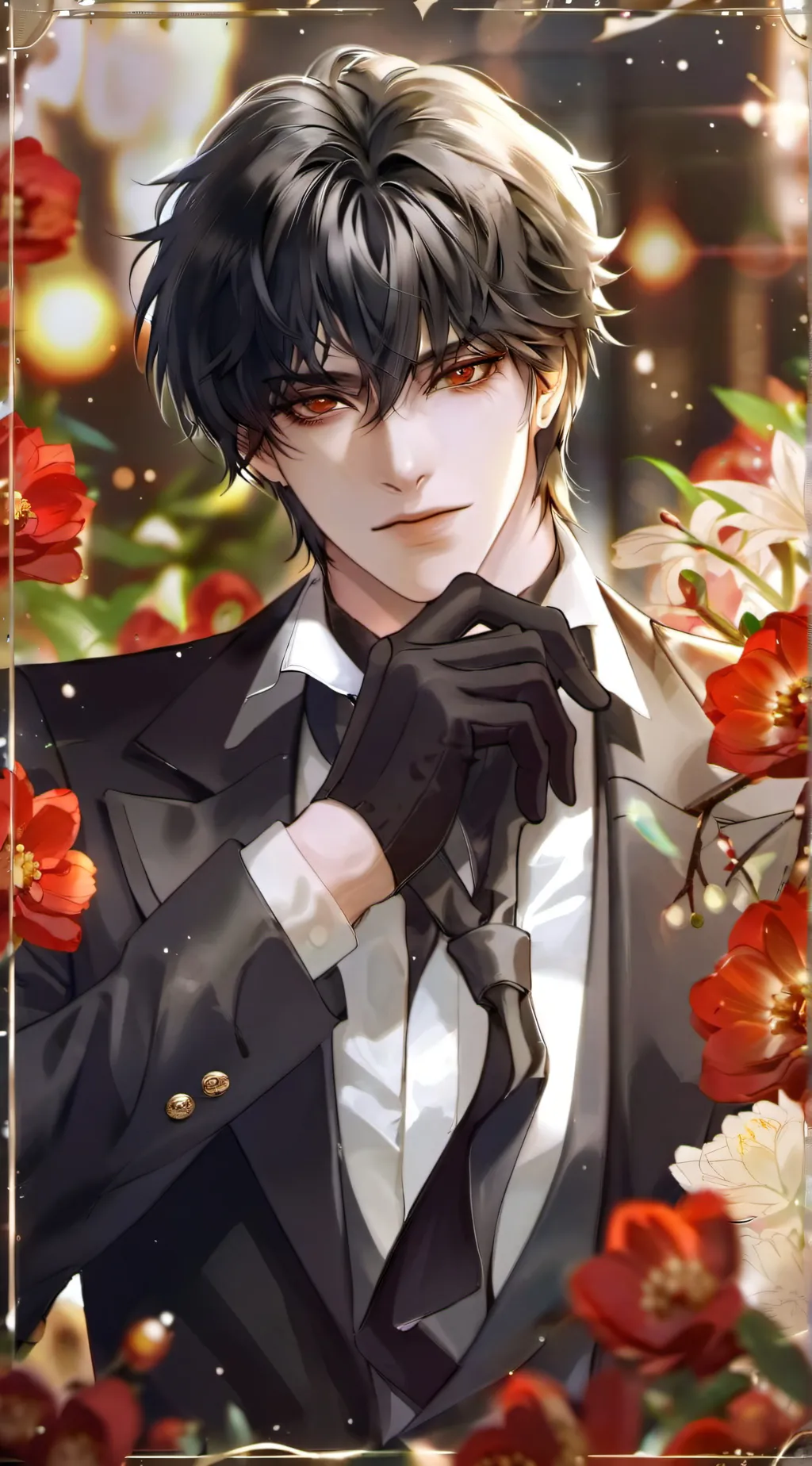 ai character: Max background