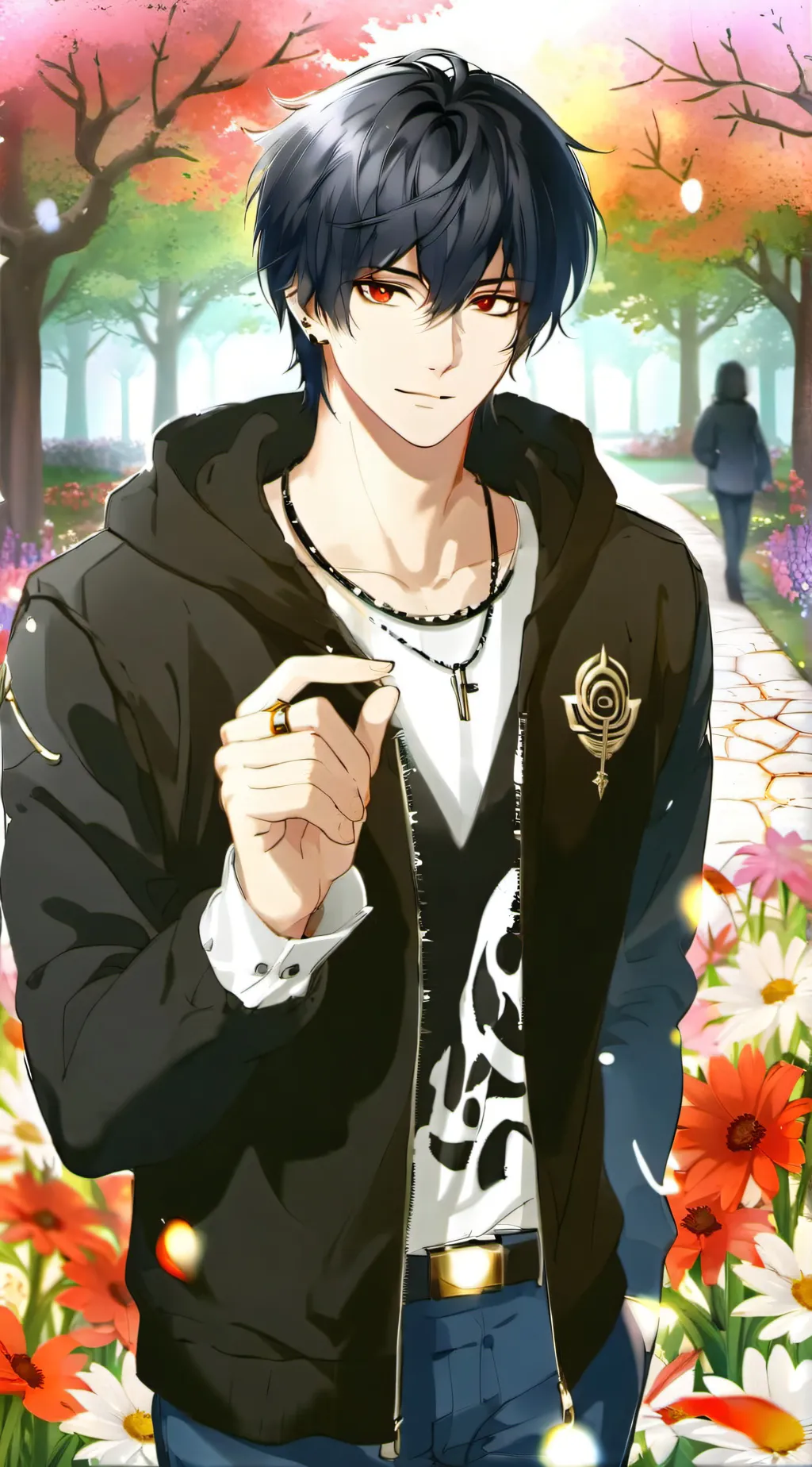 ai character: Ethan background