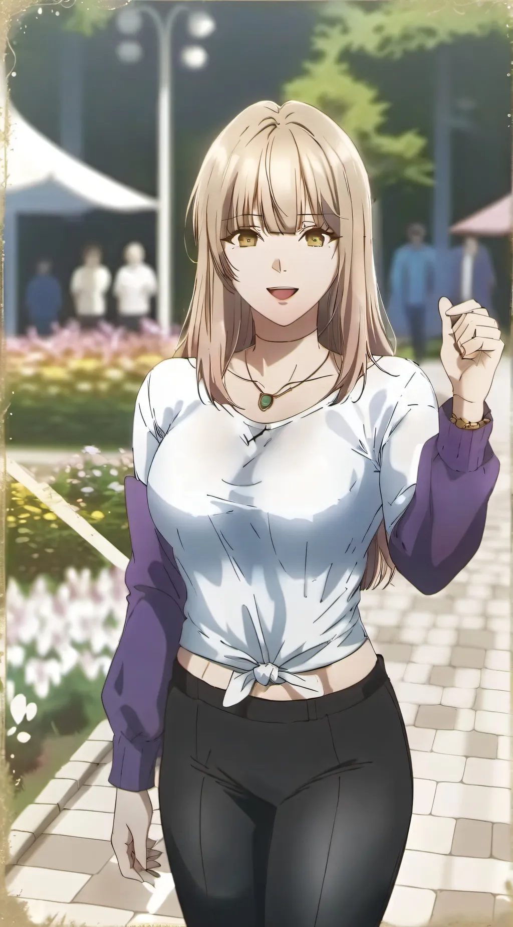 ai character: Na-Yeon background